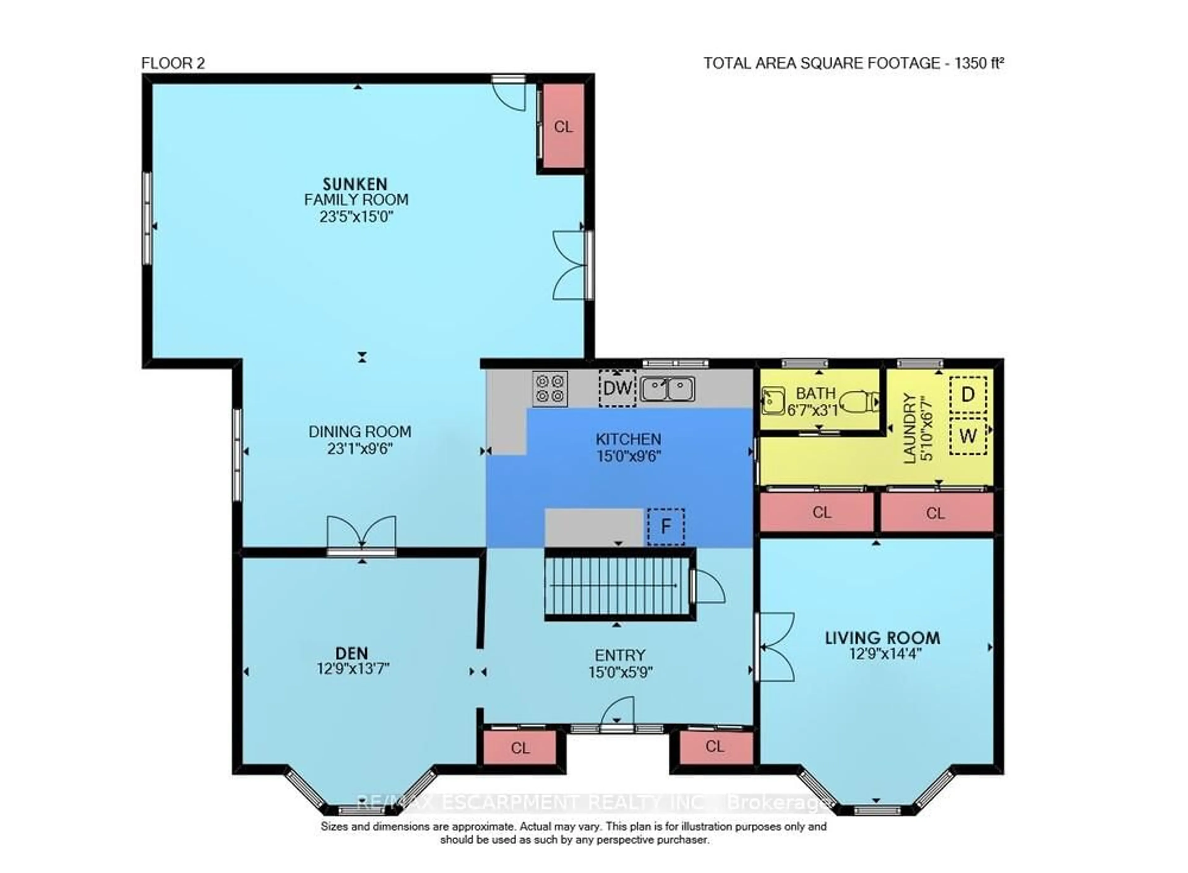 Floor plan for 570 Buffalo Rd, Fort Erie Ontario L2A 5G8