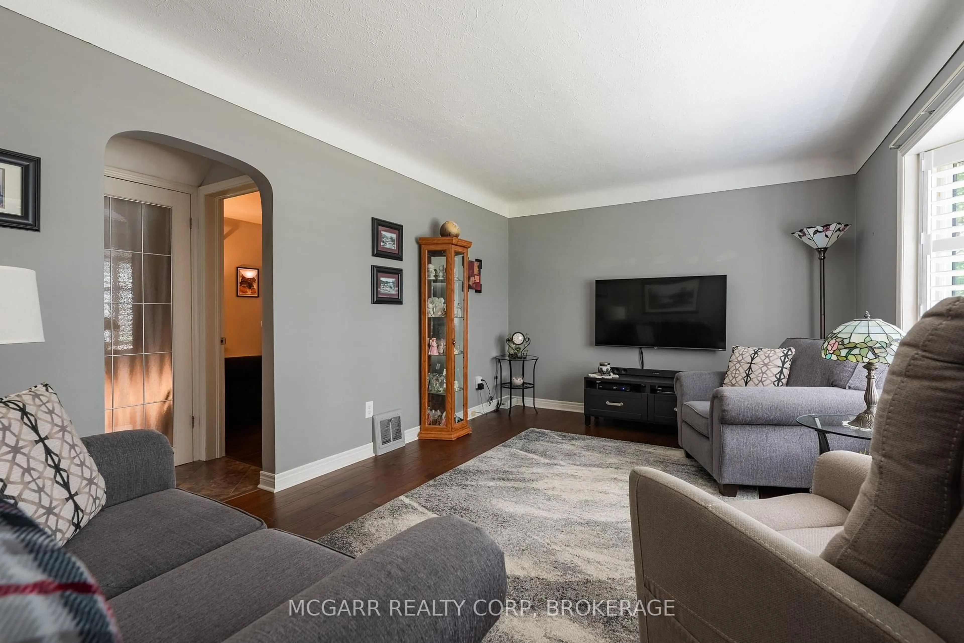 Living room with furniture, unknown for 97 Else St, St. Catharines Ontario L2N 2C4