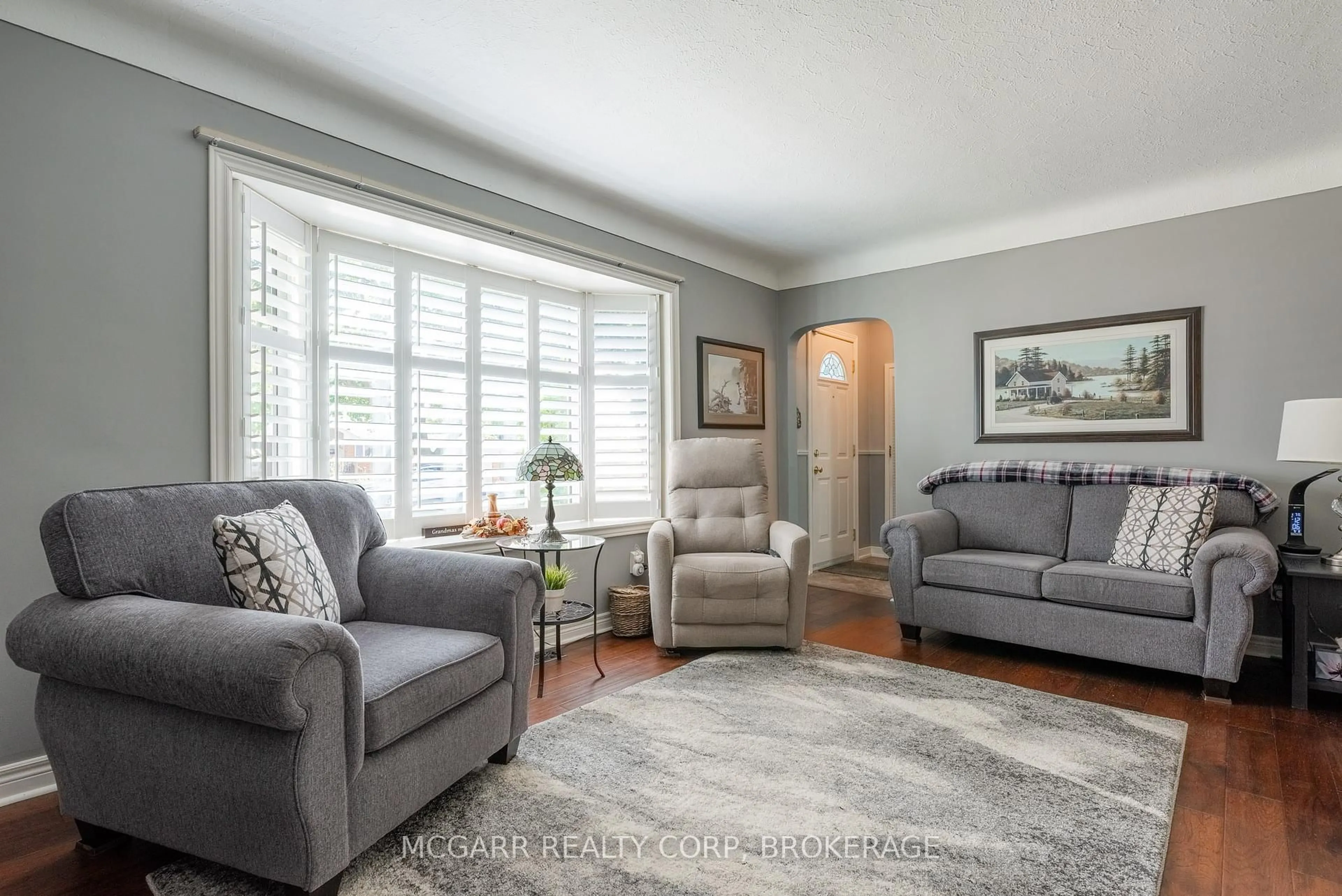 Living room with furniture, unknown for 97 Else St, St. Catharines Ontario L2N 2C4