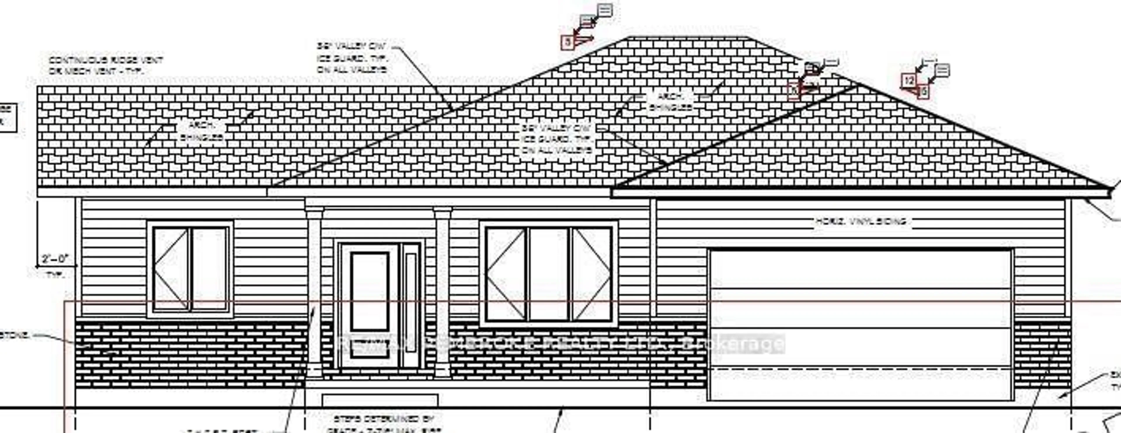Home with brick exterior material, building for 22 Jade Ave, Petawawa Ontario K8H 0E5