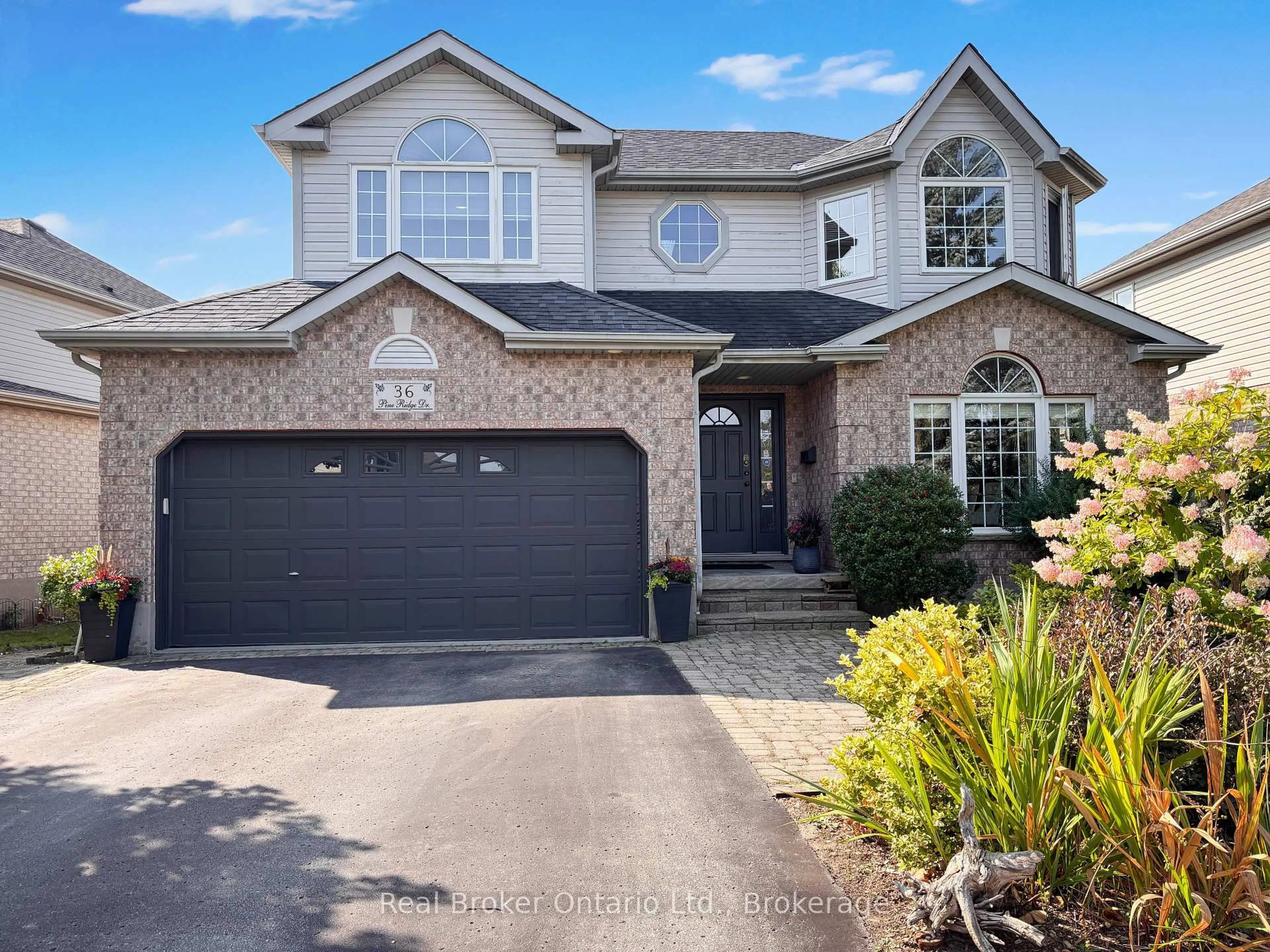 Home with brick exterior material, street for 36 Pine Ridge Dr, Guelph Ontario N1L 1K3