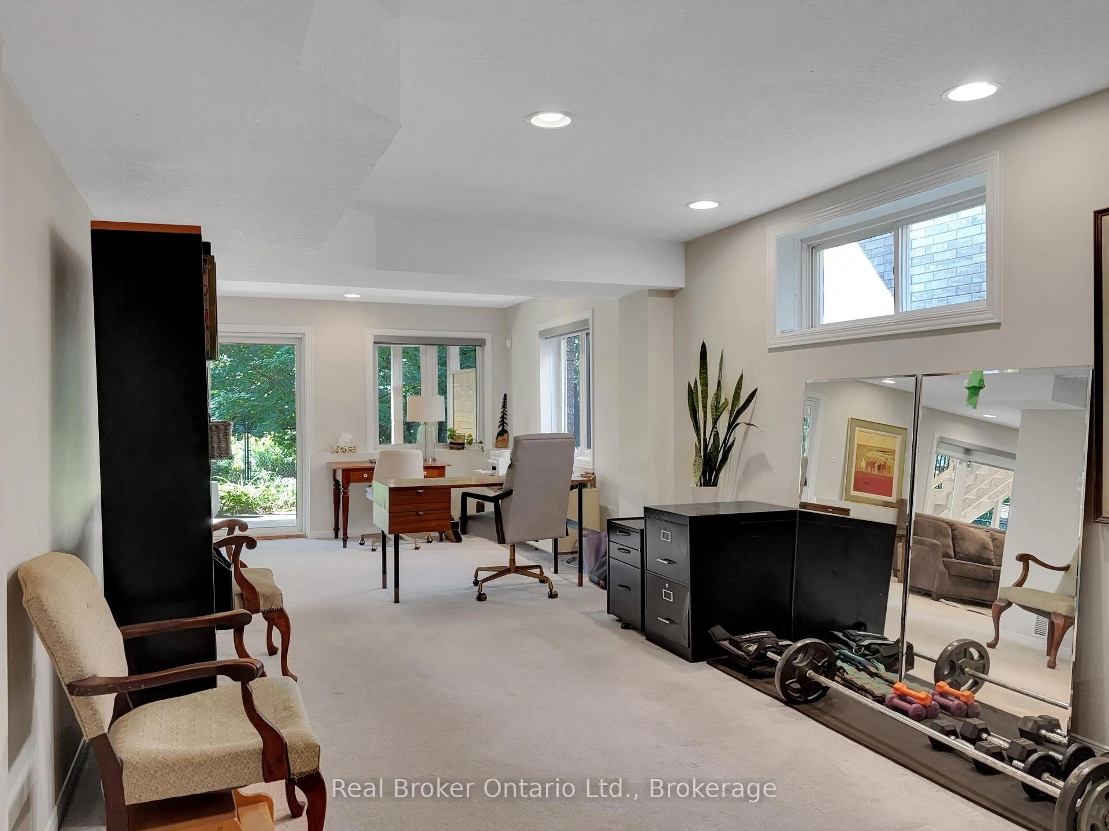 Living room with furniture, unknown for 36 Pine Ridge Dr, Guelph Ontario N1L 1K3