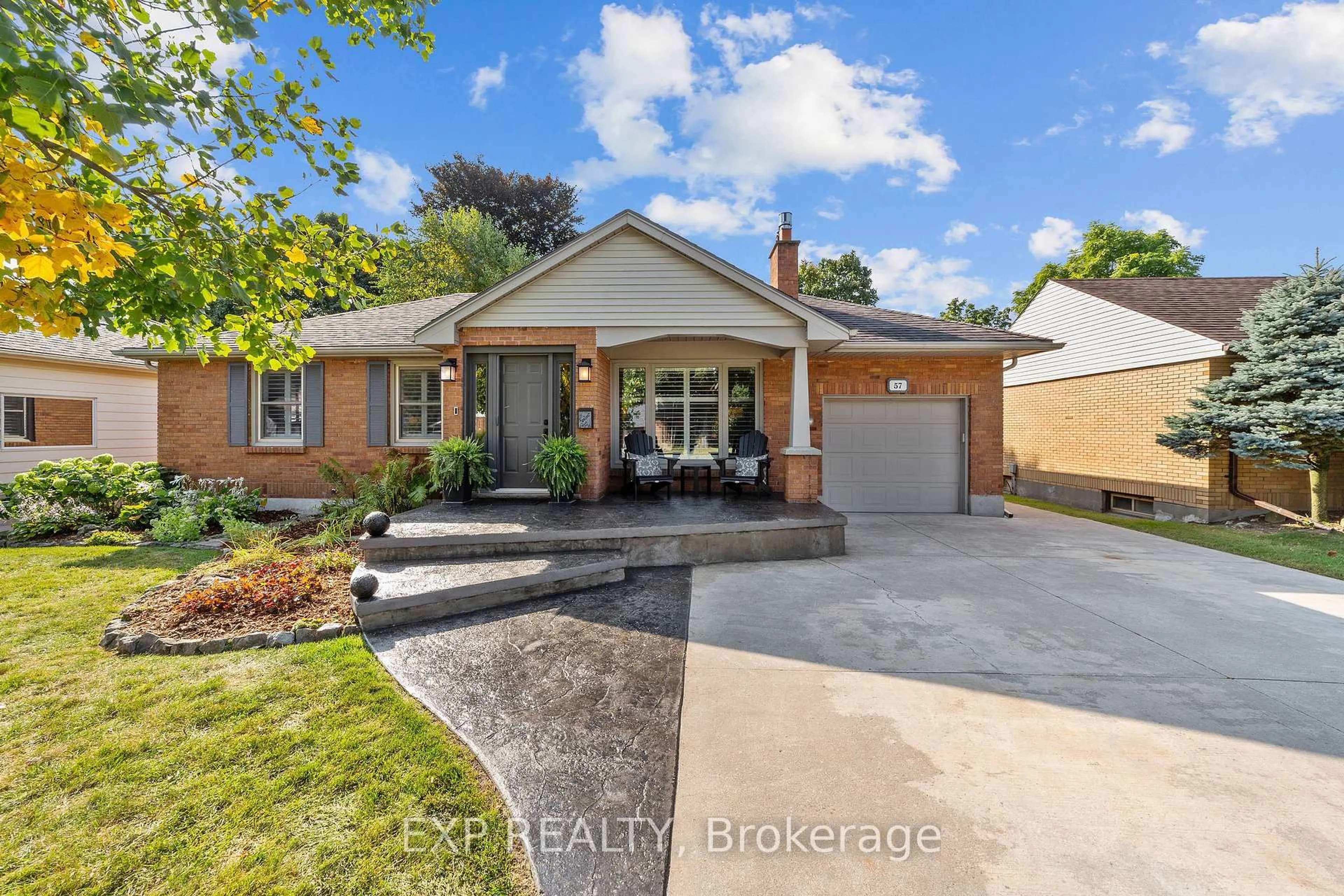 Home with brick exterior material, street for 57 Marianna Dr, London South Ontario N6P 1B9