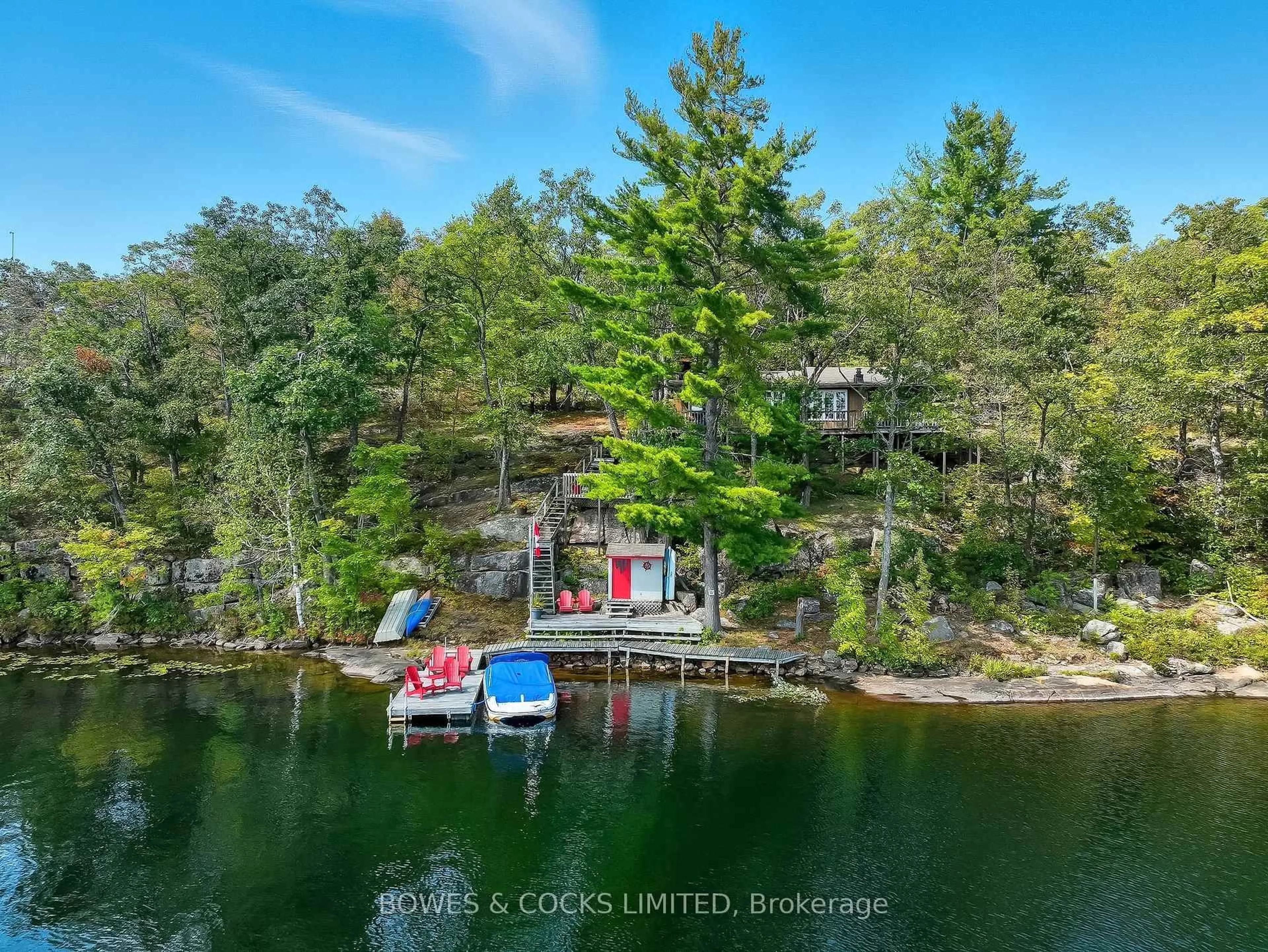 A pic from outside/outdoor area/front of a property/back of a property/a pic from drone, water/lake/river/ocean view for 207 Fire Route 82, Havelock-Belmont-Methuen Ontario K0L 1Z0