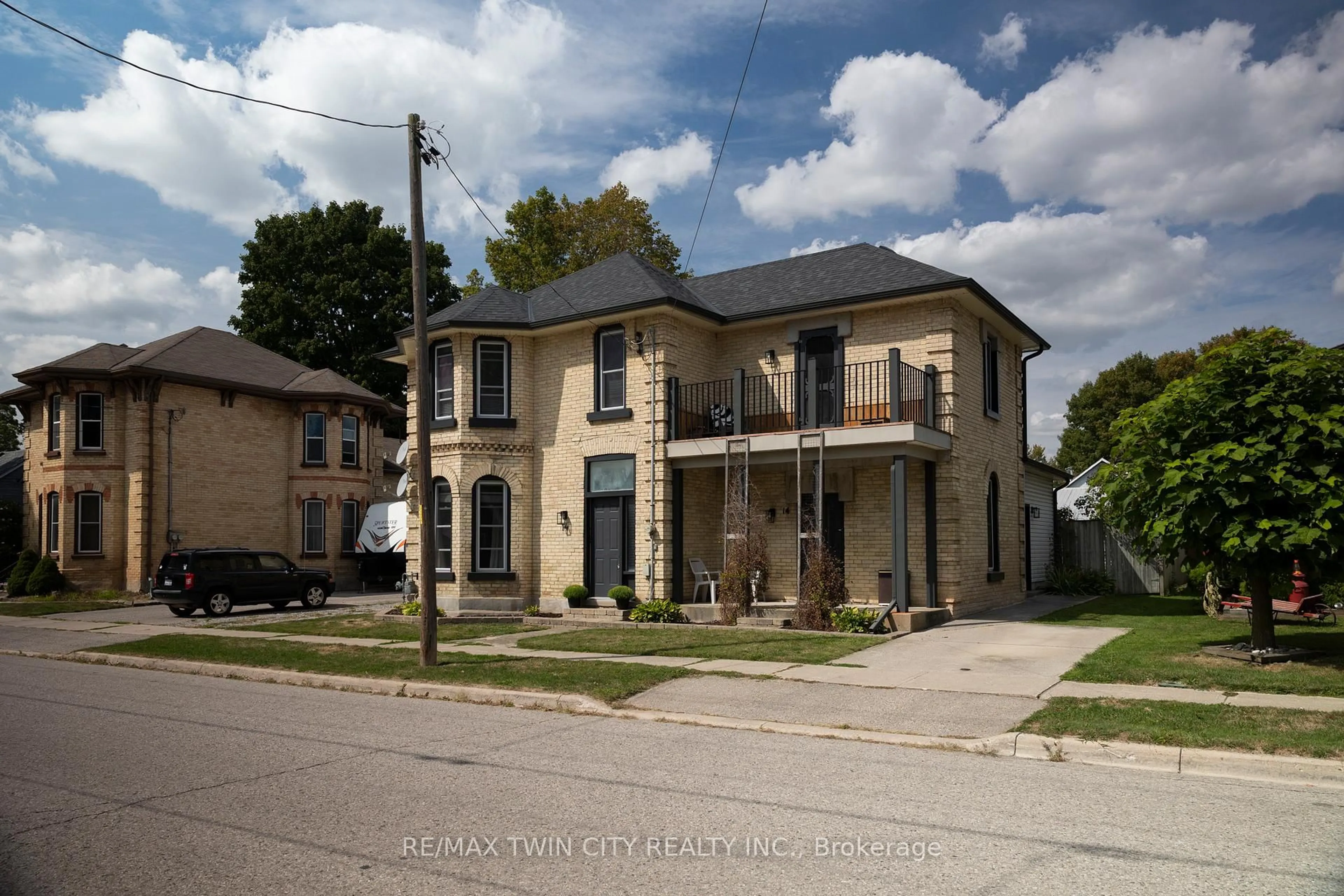 Home with brick exterior material, street for 14 ELGIN St, Norwich Ontario N0J 1P0
