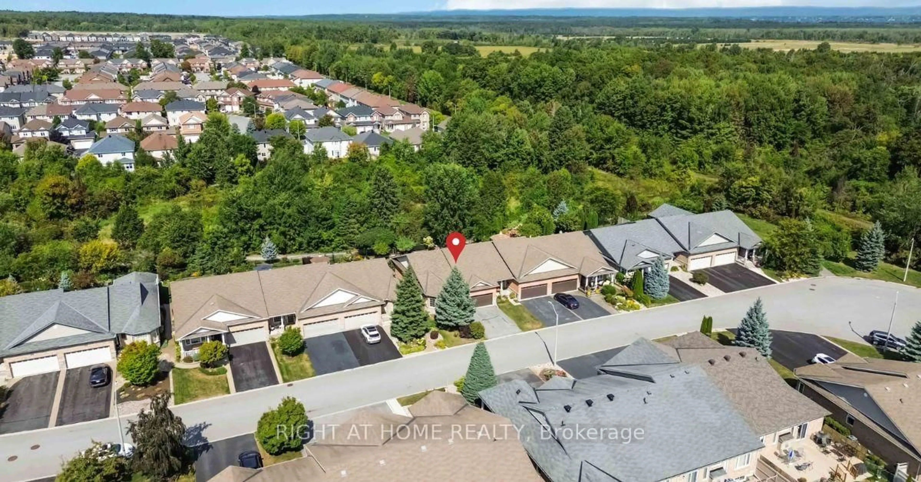A pic from outside/outdoor area/front of a property/back of a property/a pic from drone, city buildings view from balcony for 936 Burwash Landing Bywy, Kanata Ontario K2W 0C8