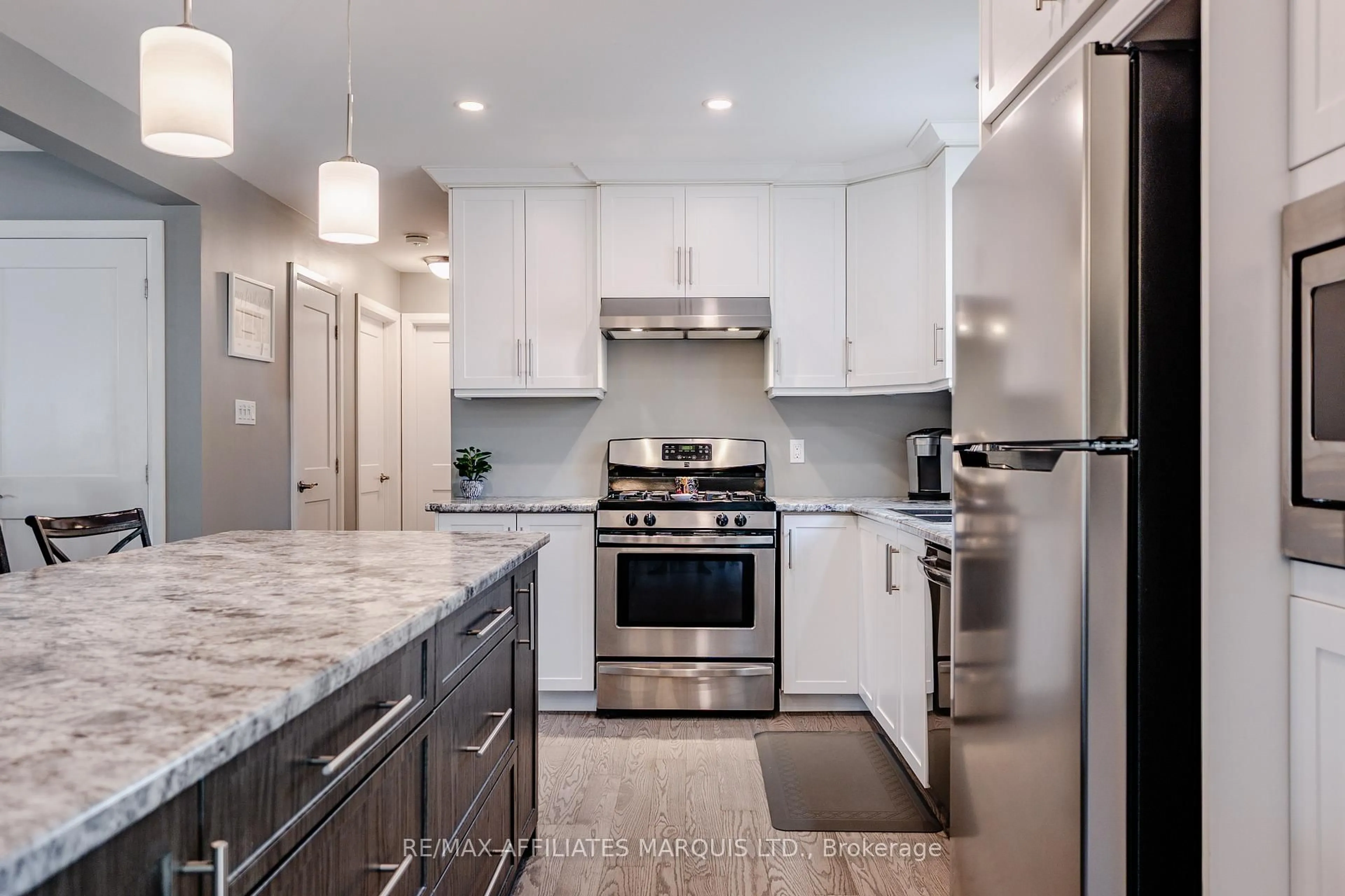 Contemporary kitchen, ceramic/tile floor for 28 Broad St, South Glengarry Ontario K0C 1N0