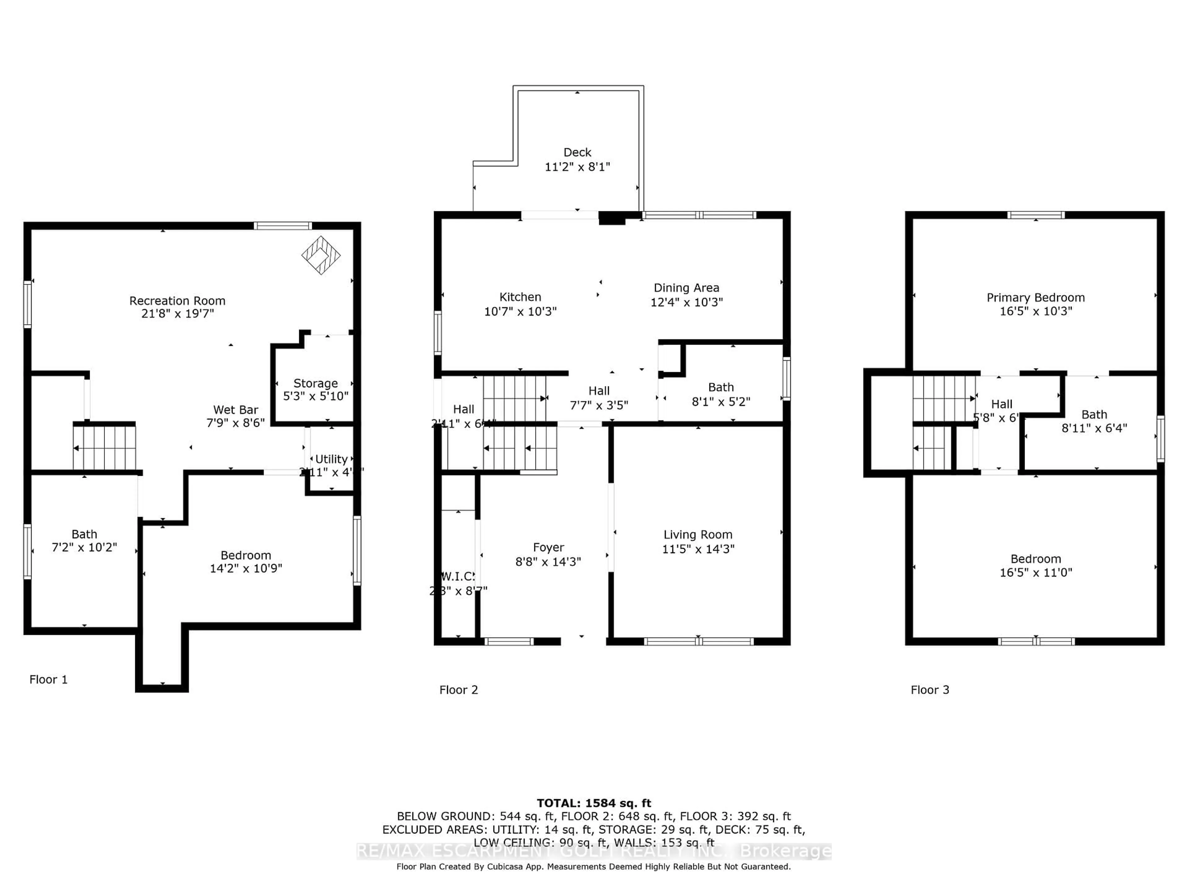 Floor plan for 201 East 28th St, Hamilton Ontario L8V 3H9