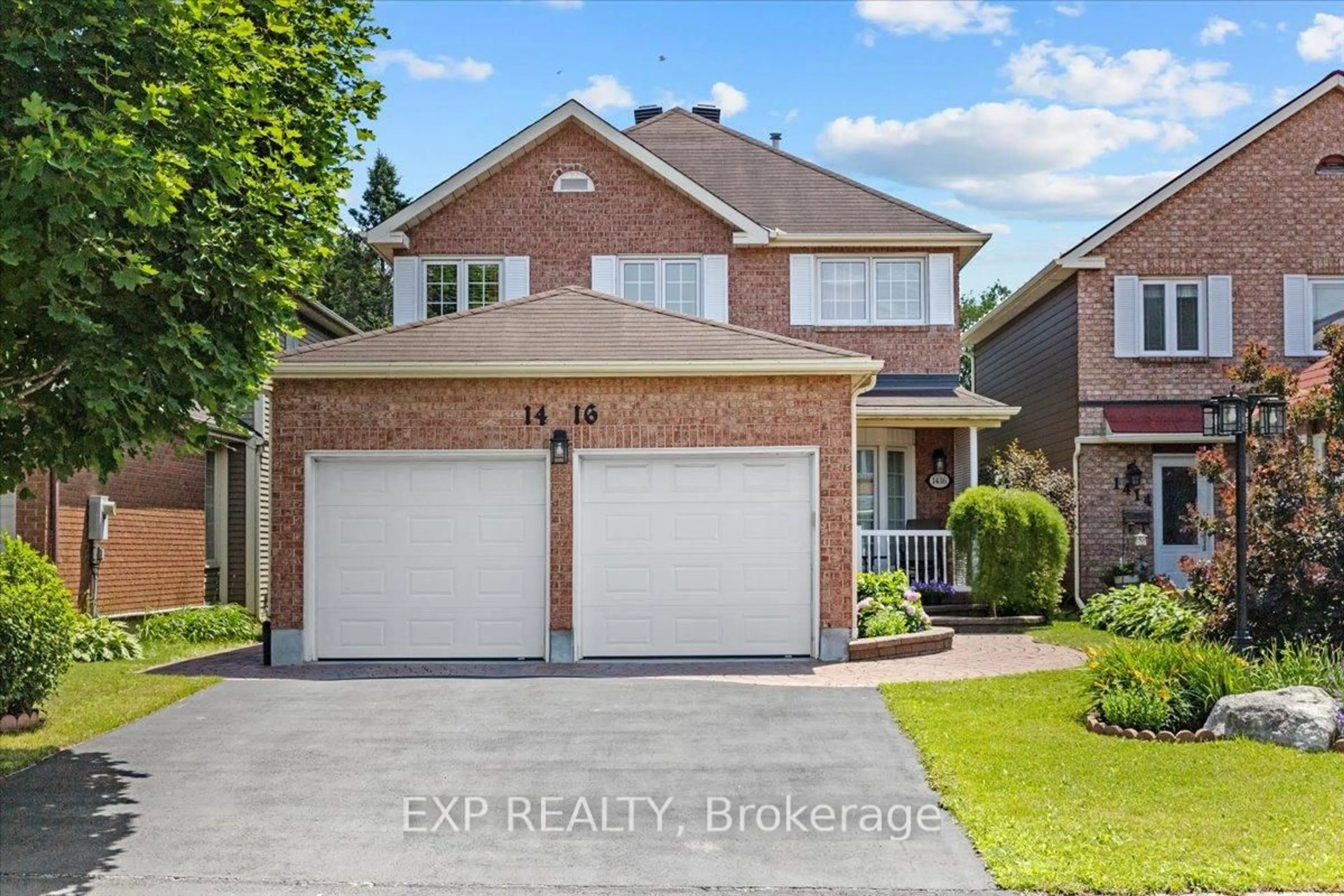 Home with brick exterior material, street for 1416 Progress Pl, Ottawa Ontario K1B 5M5