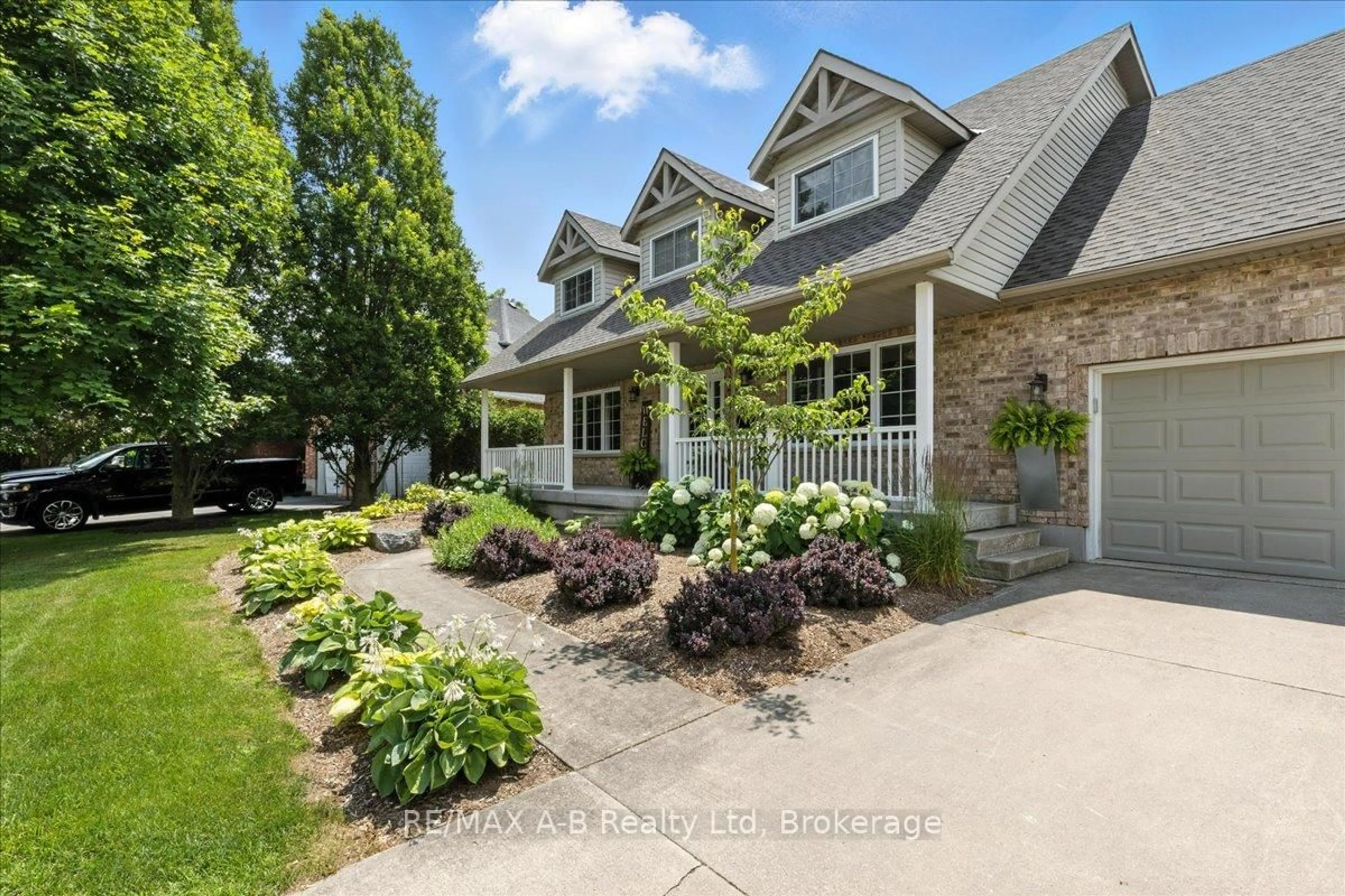 Home with brick exterior material, street for 214 Jordan Cres, West Perth Ontario N0K 1N0