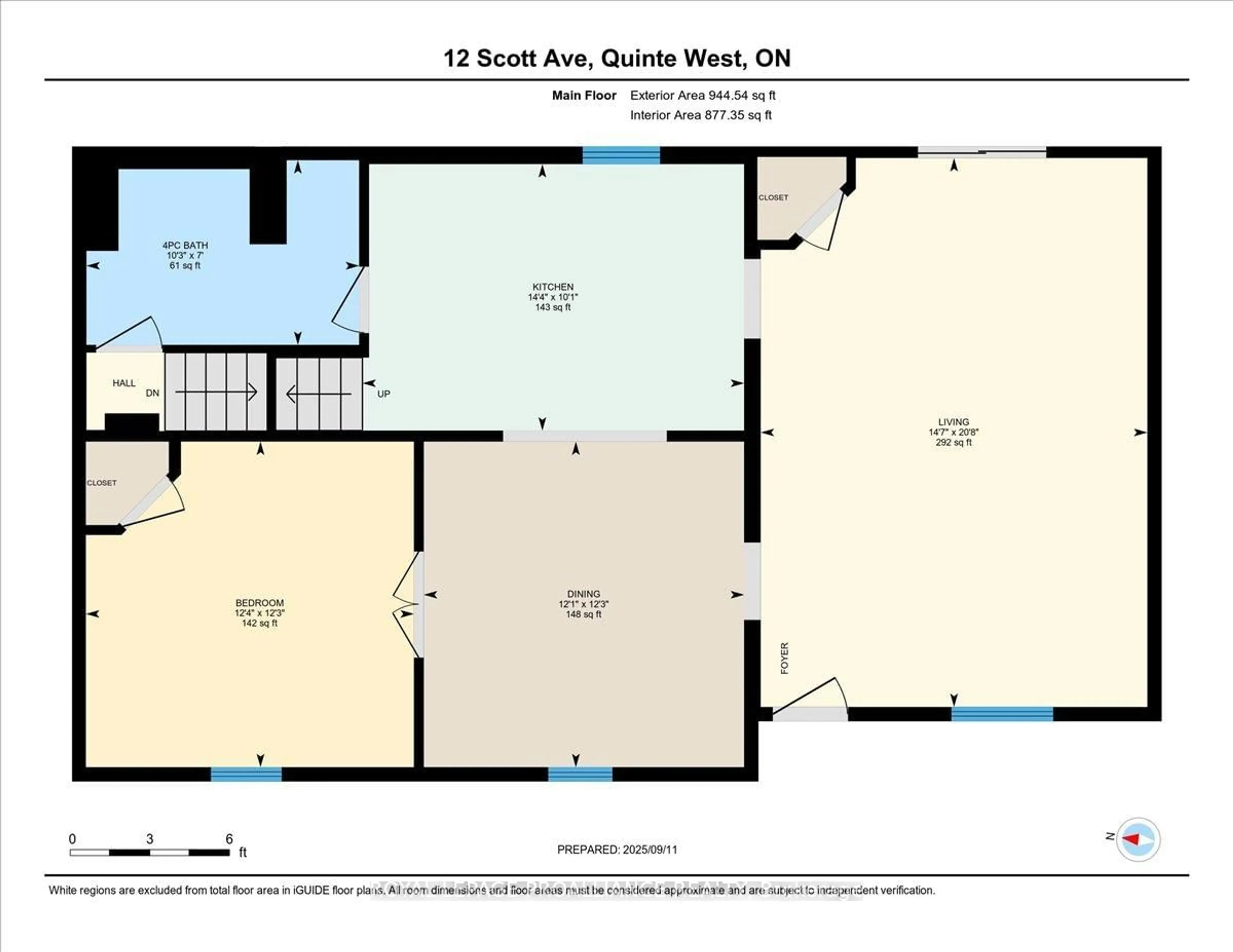 Floor plan for 12 Scott Ave, Hastings Ontario K0K 2C0
