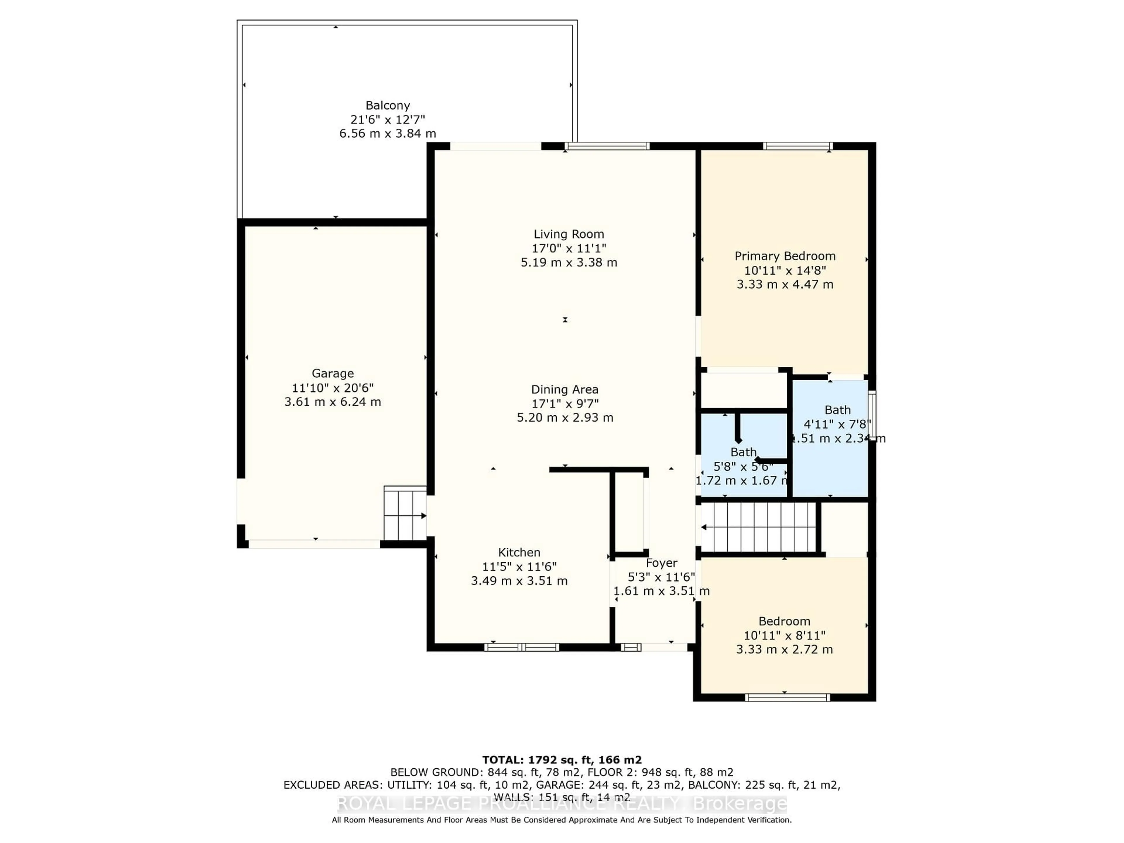Floor plan for 746 Munson Cres, Cobourg Ontario K9A 5N9