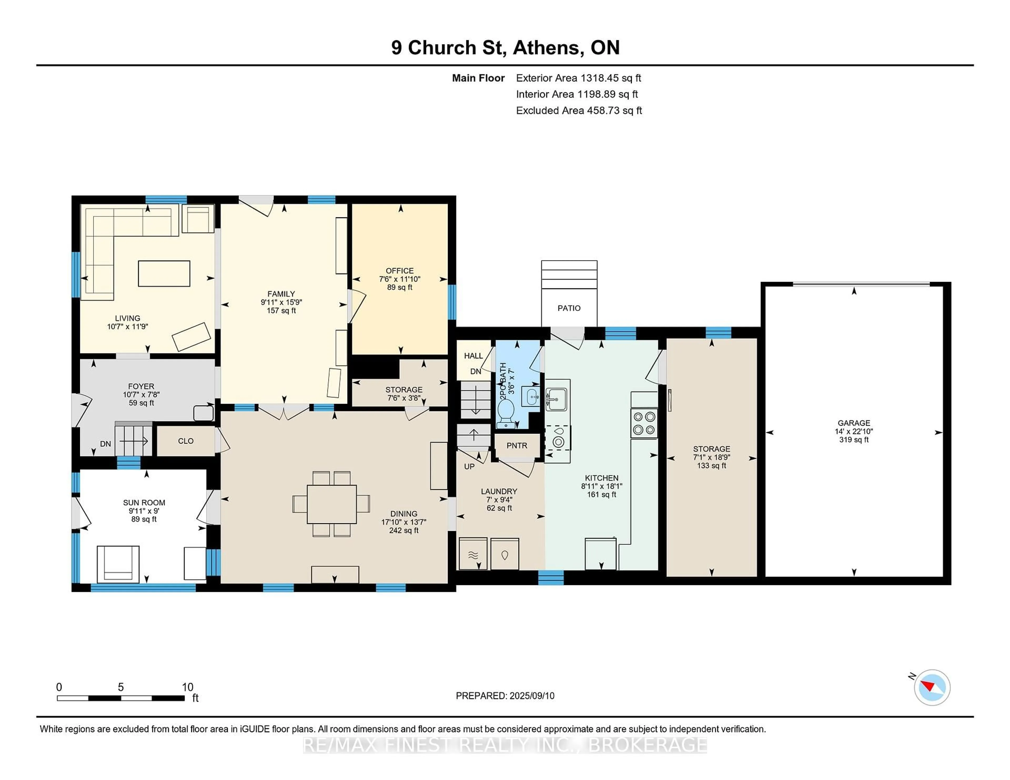 Floor plan for 9 Church St, Athens Ontario K0E 1B0