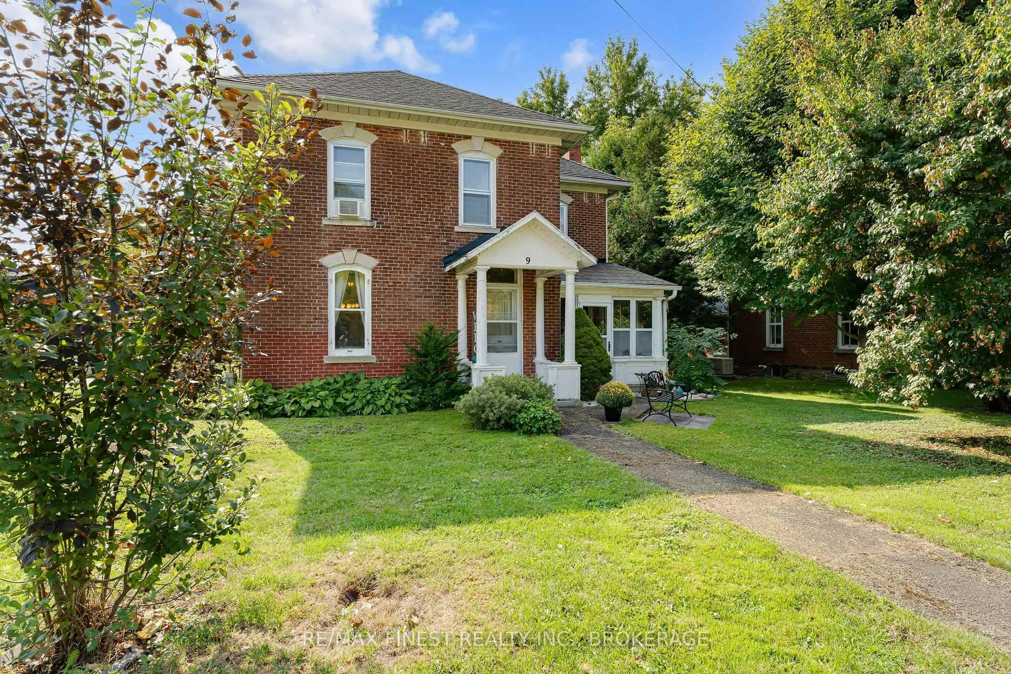 Home with brick exterior material, street for 9 Church St, Athens Ontario K0E 1B0