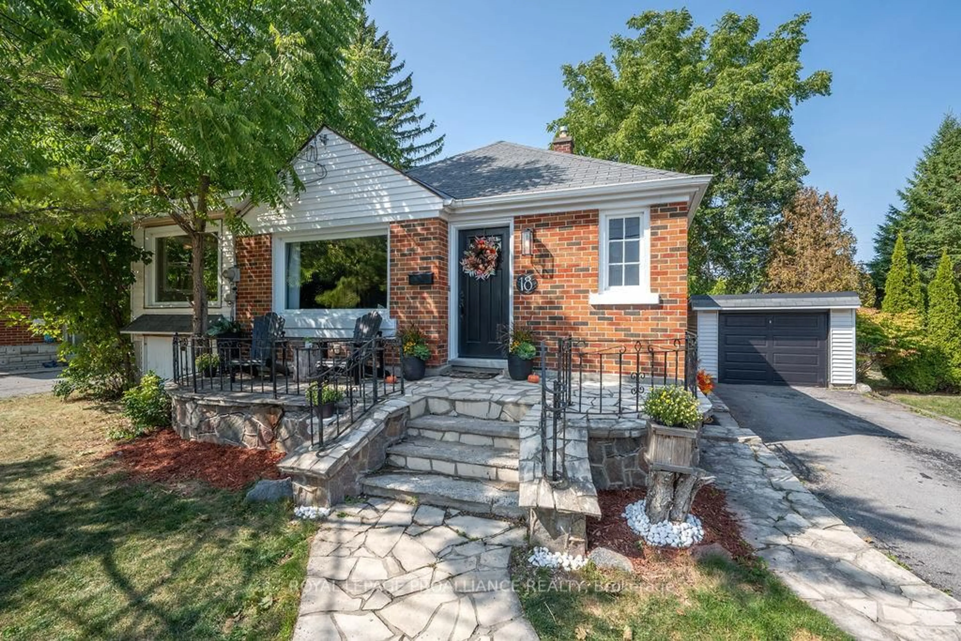 Home with brick exterior material, street for 18 Reynolds Cres, Belleville Ontario K8P 2W7