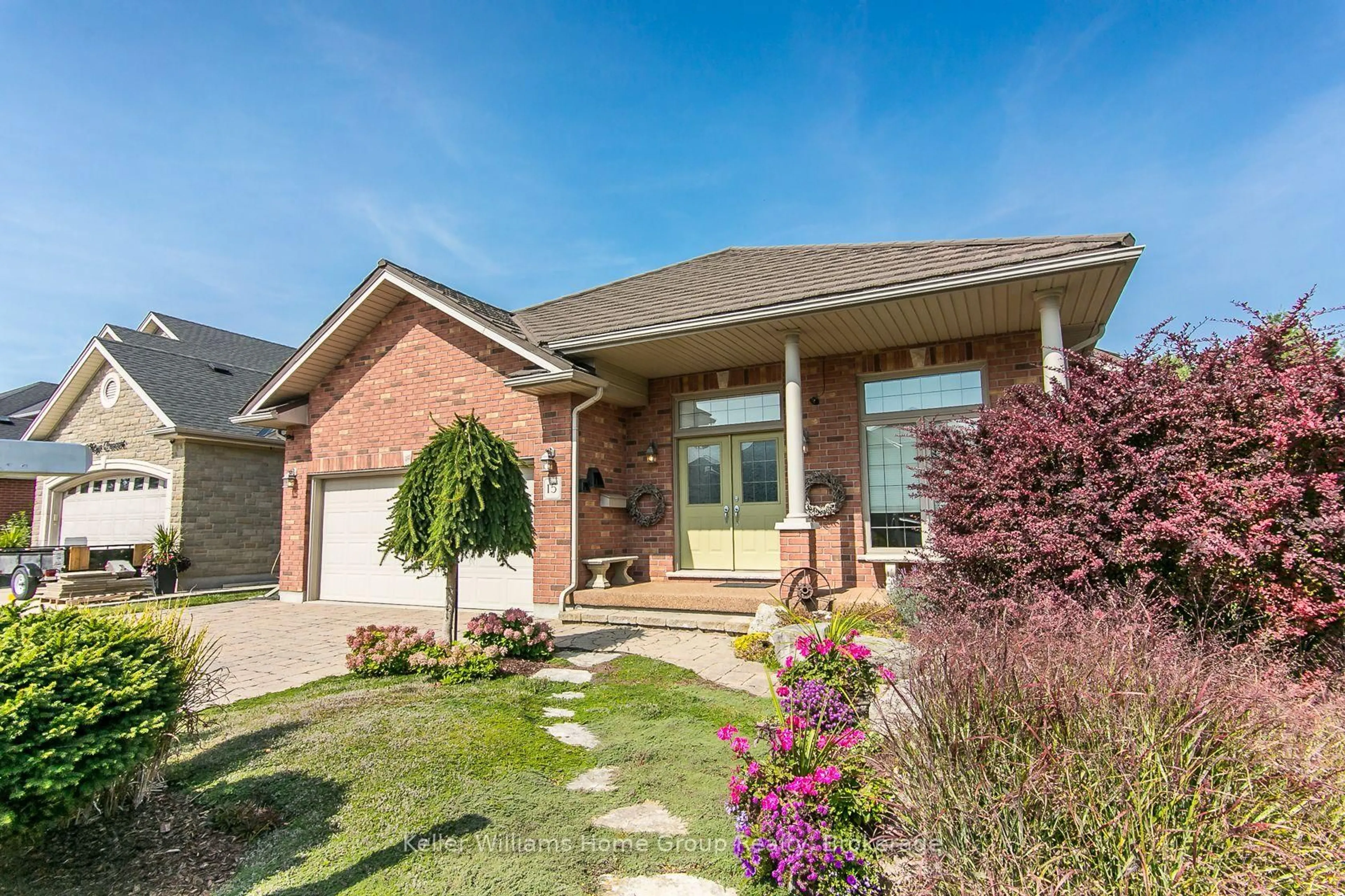 Home with brick exterior material, street for 15 Keys Cres, Guelph Ontario N1G 5H9