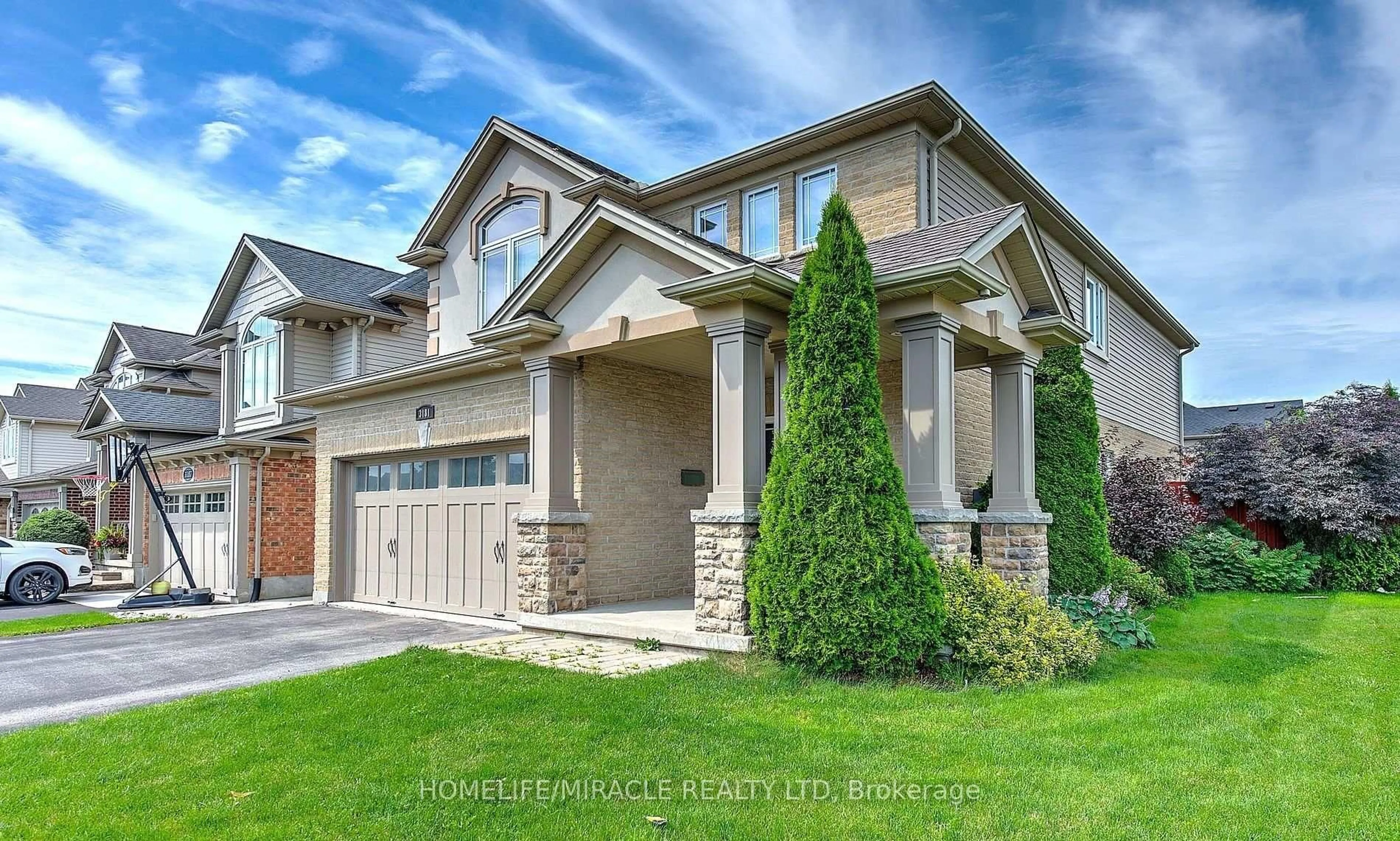 Home with brick exterior material, street for 3181 Bayham Lane, London South Ontario N6P 1V5