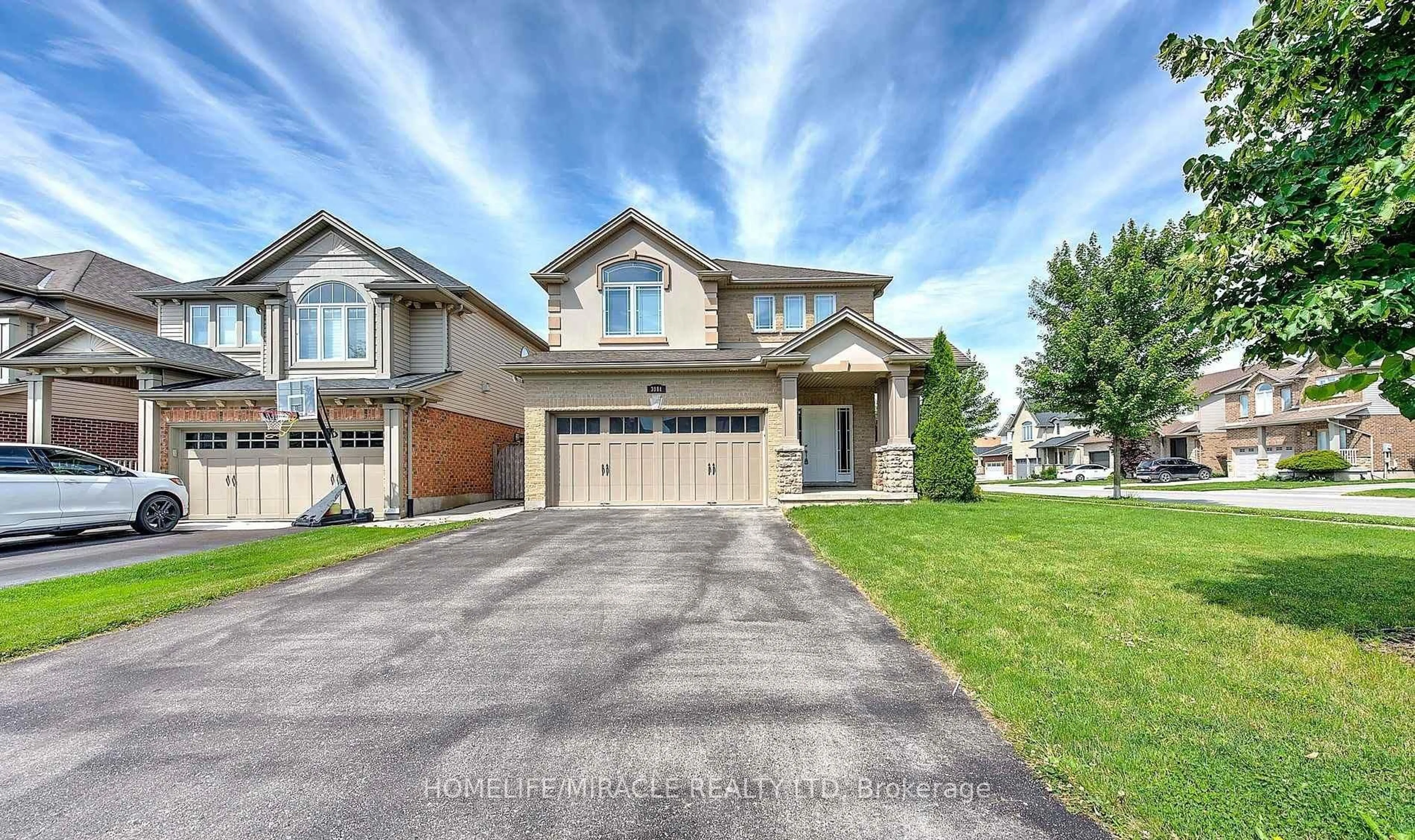 Home with brick exterior material, street for 3181 Bayham Lane, London South Ontario N6P 1V5
