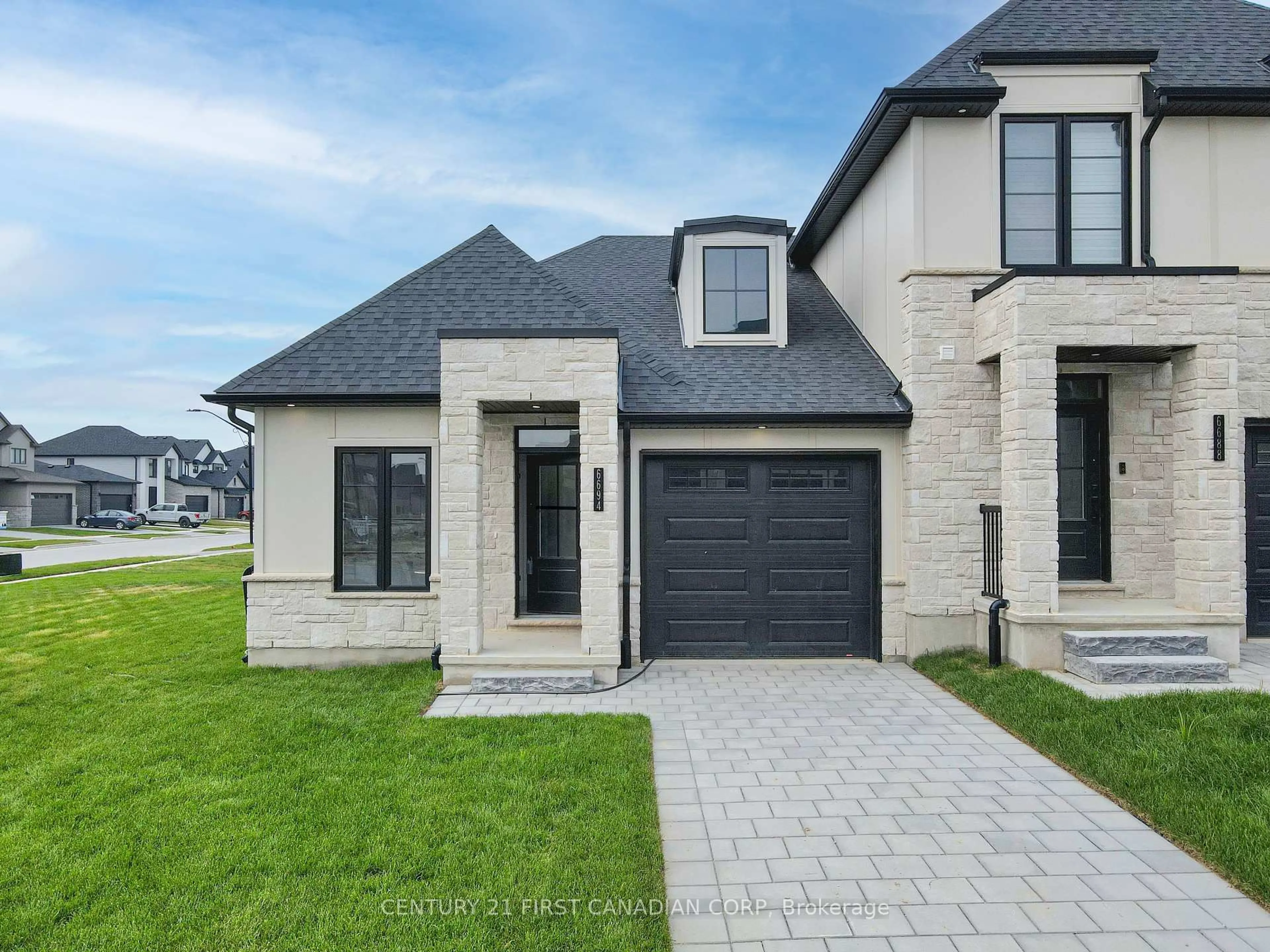 Home with brick exterior material, street for 6694 Hayward Dr, London South Ontario N6P 0H7