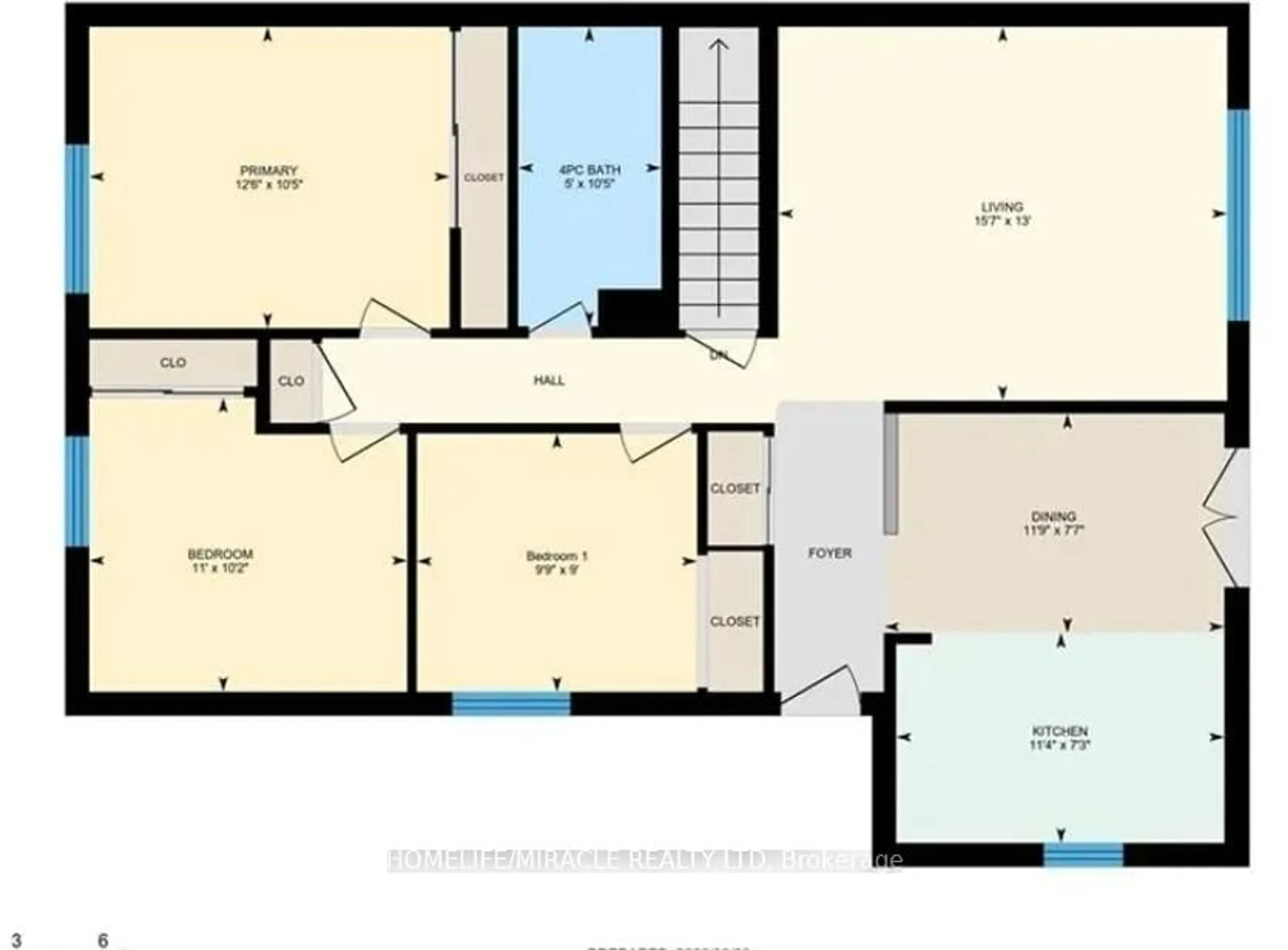 Floor plan for 128 Macatee Pl, Cambridge Ontario N1R 6Z8