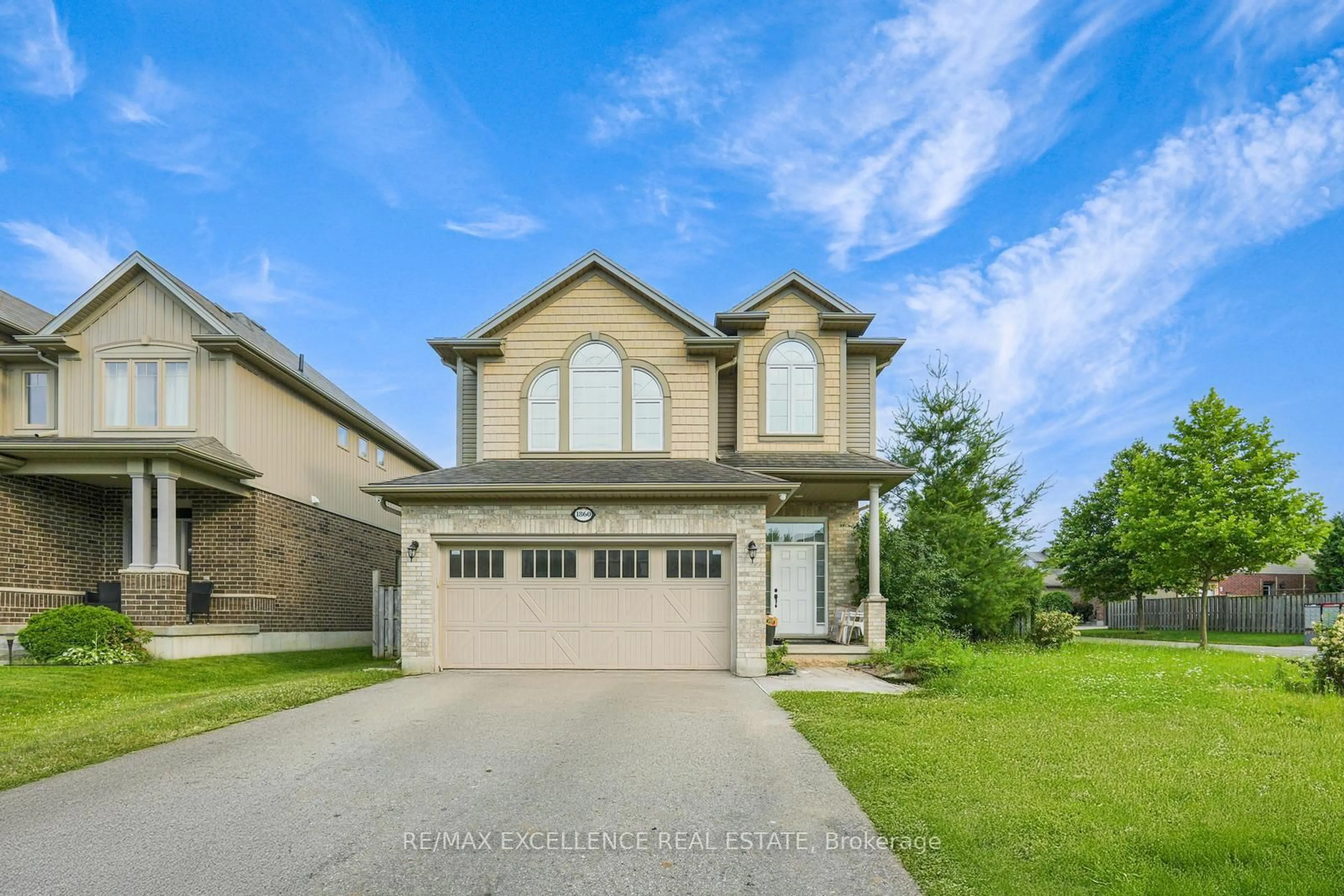 Home with brick exterior material, street for 1860 Devos Dr, London North Ontario N5X 0G2