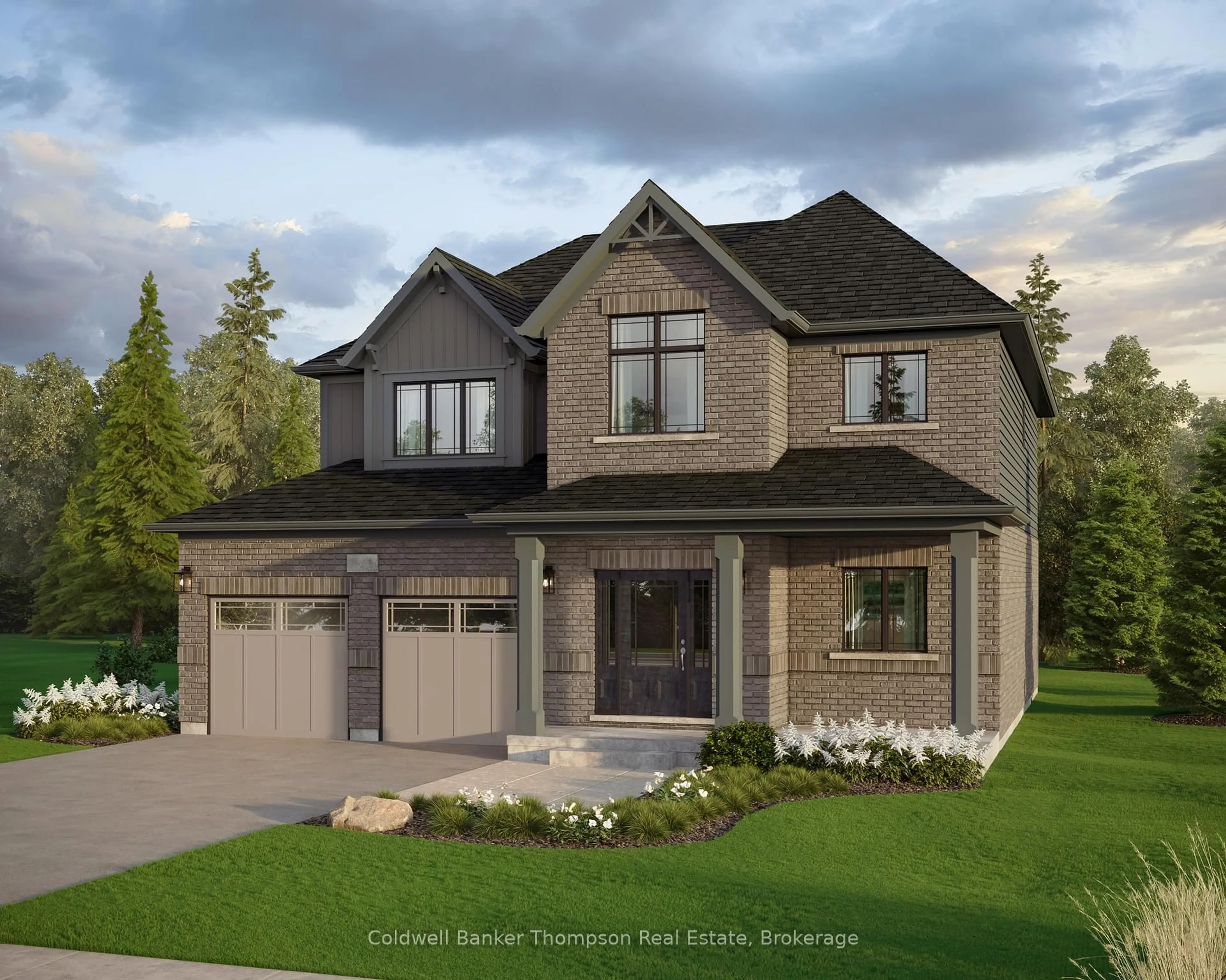Home with brick exterior material, street for 3 Green Dr, Huntsville Ontario P1H 0K7