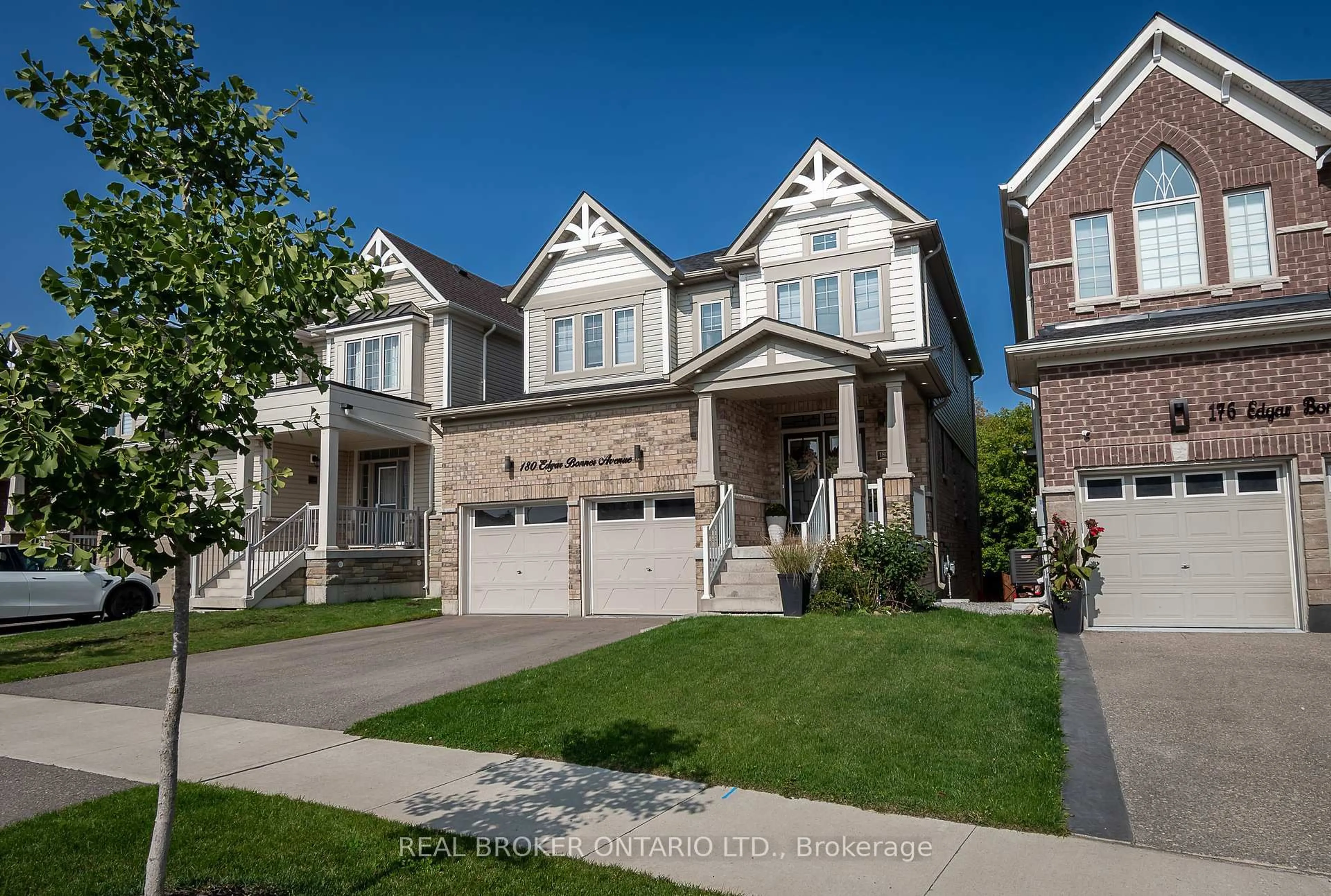 Home with brick exterior material, street for 180 Edgar Bonner Ave, Guelph/Eramosa Ontario N0B 2K0