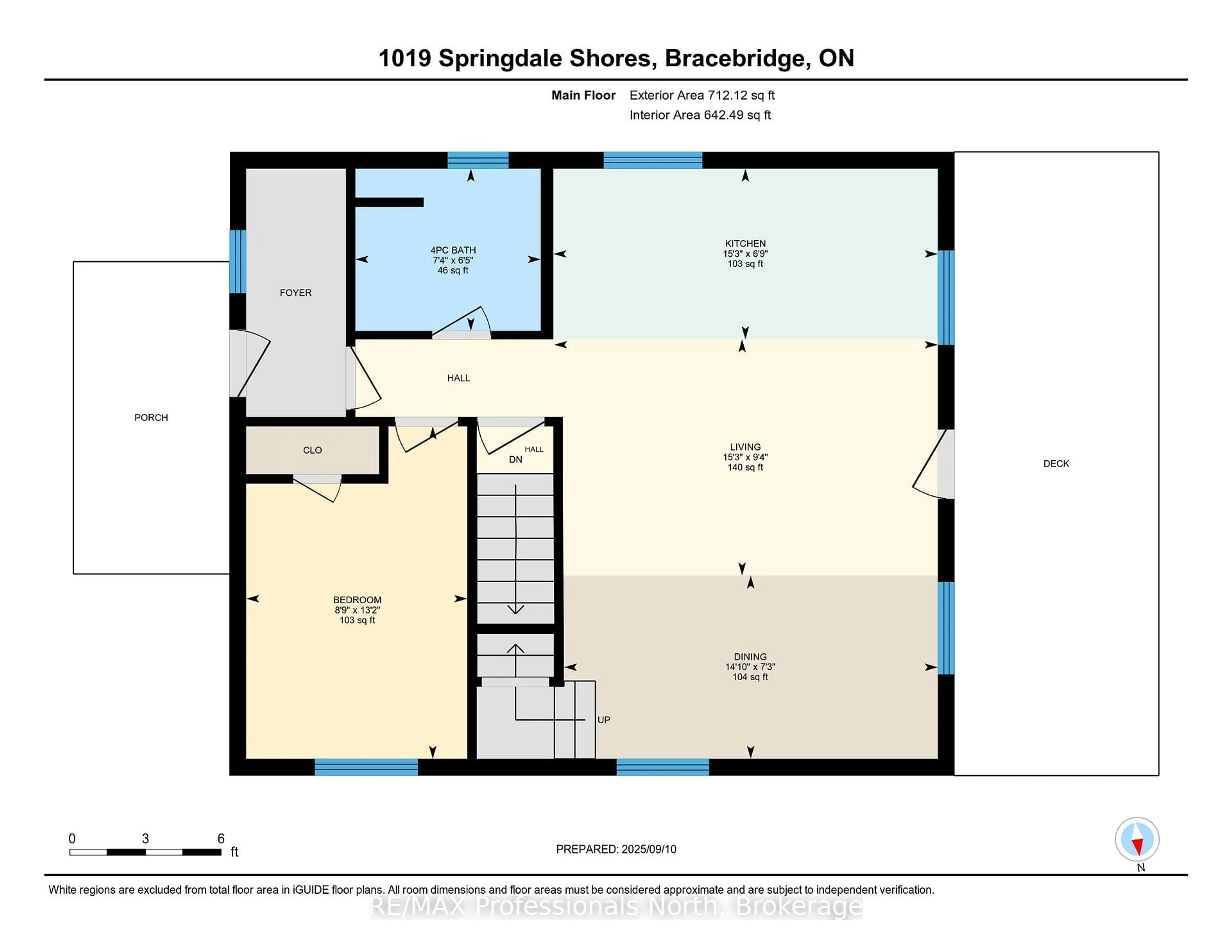 Floor plan for 1019 Springdale Shores PVT, Bracebridge Ontario P1L 1W9