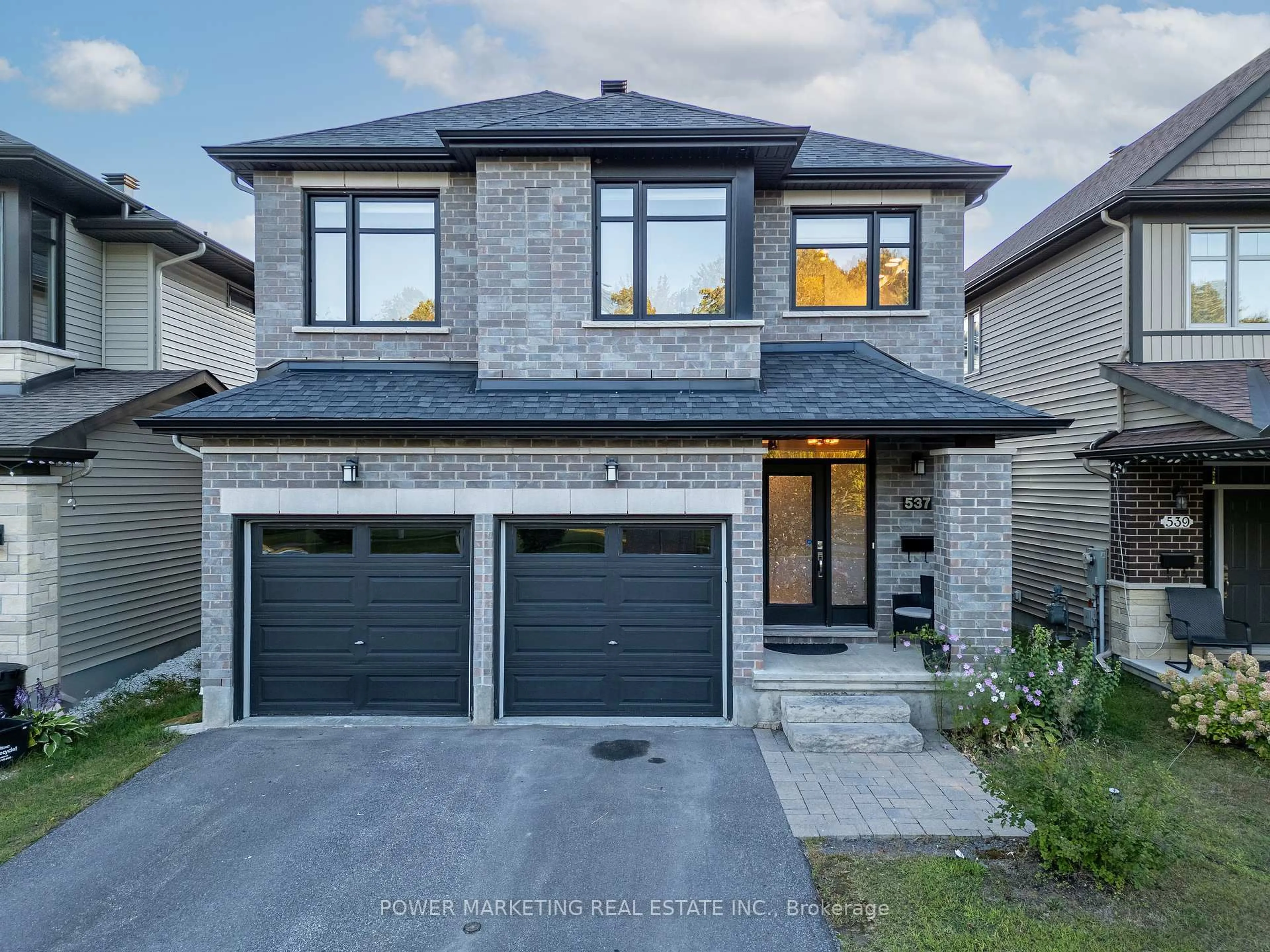 Home with brick exterior material, street for 537 Compass St, Orleans Ontario K1W 0J1