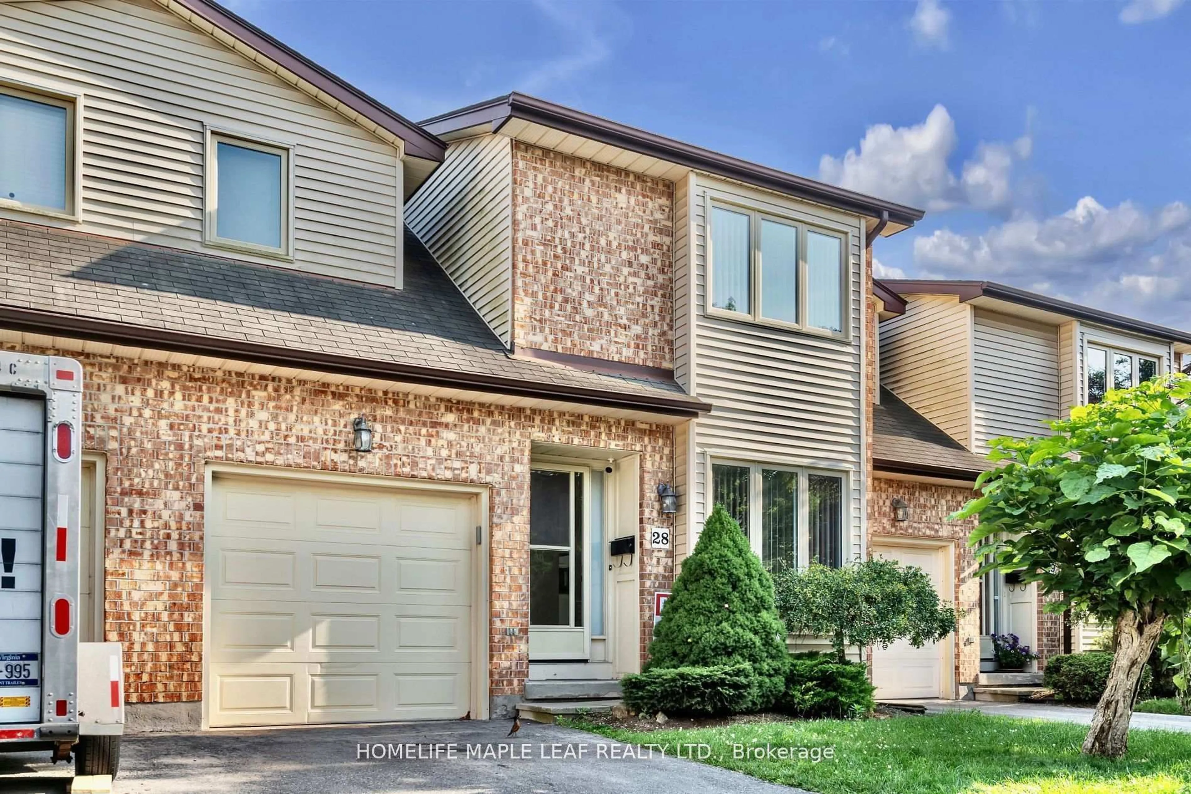 Home with brick exterior material, street for 308 Conway Dr #28, London South Ontario N6E 3N9
