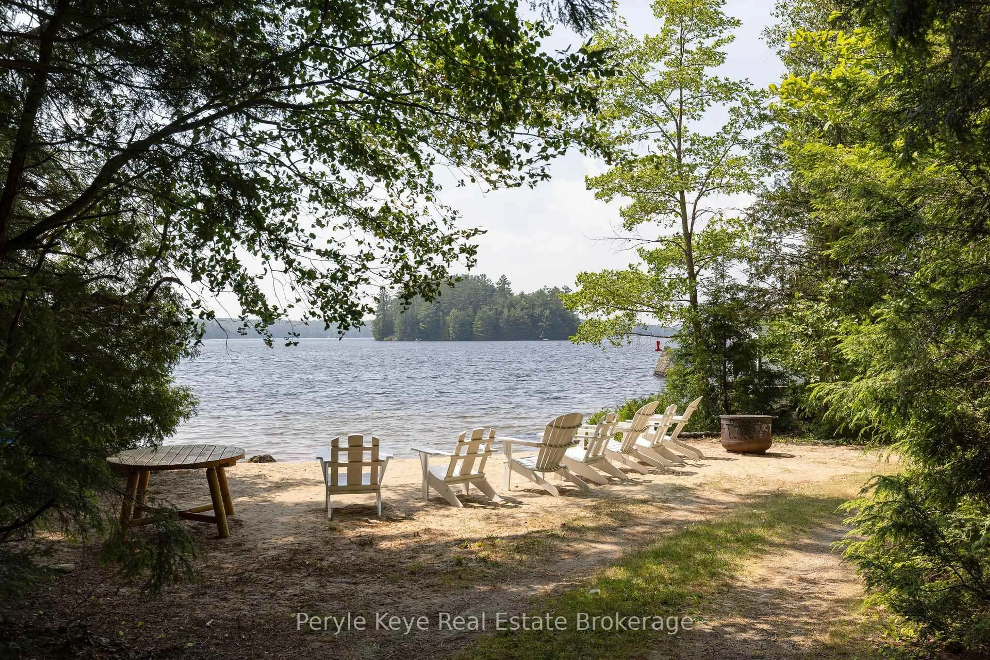 Patio, water/lake/river/ocean view for 1187 Rignalls Rd, Bracebridge Ontario P1L 1X1