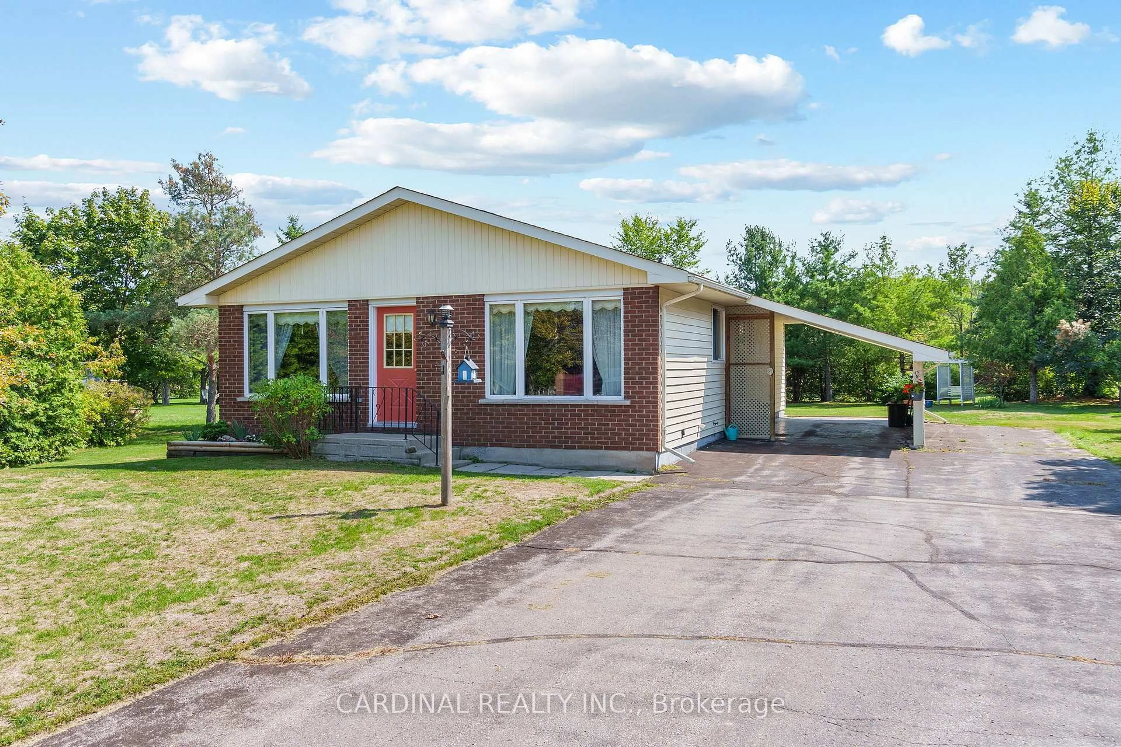 Home with brick exterior material, street for 2574 Van Luven Rd, Hamilton Township Ontario K0K 1C0
