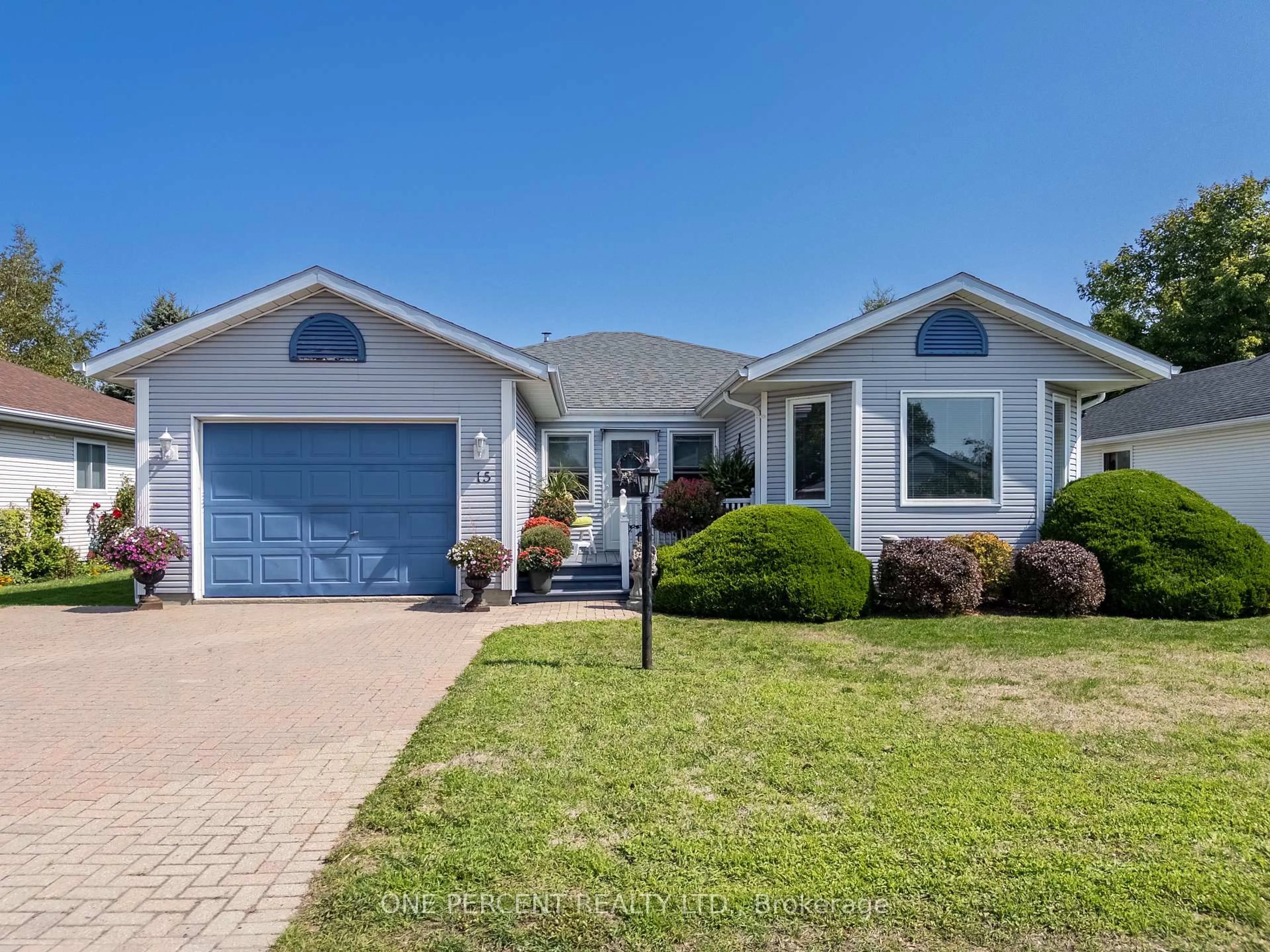 Home with vinyl exterior material, street for 15 MONROE Crt, Prince Edward County Ontario K0K 3L0