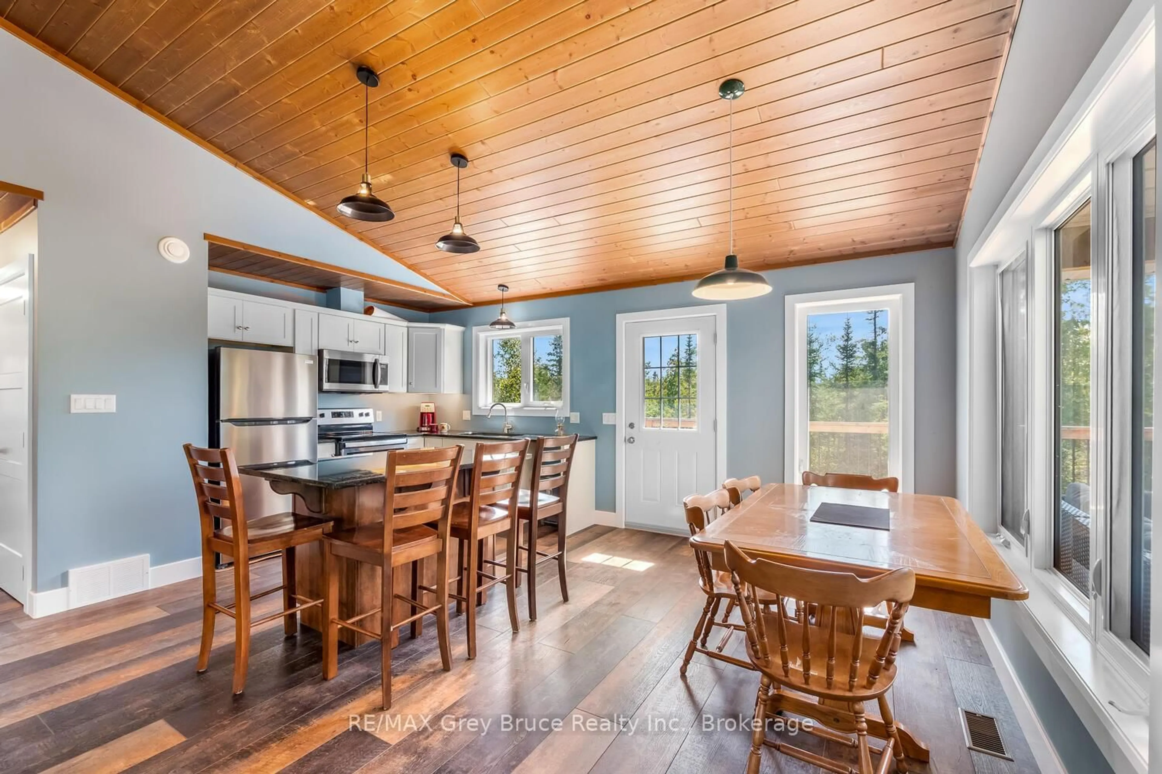 Open concept kitchen, unknown for 38 Bay Shore Ave, Northern Bruce Peninsula Ontario N0H 2R0