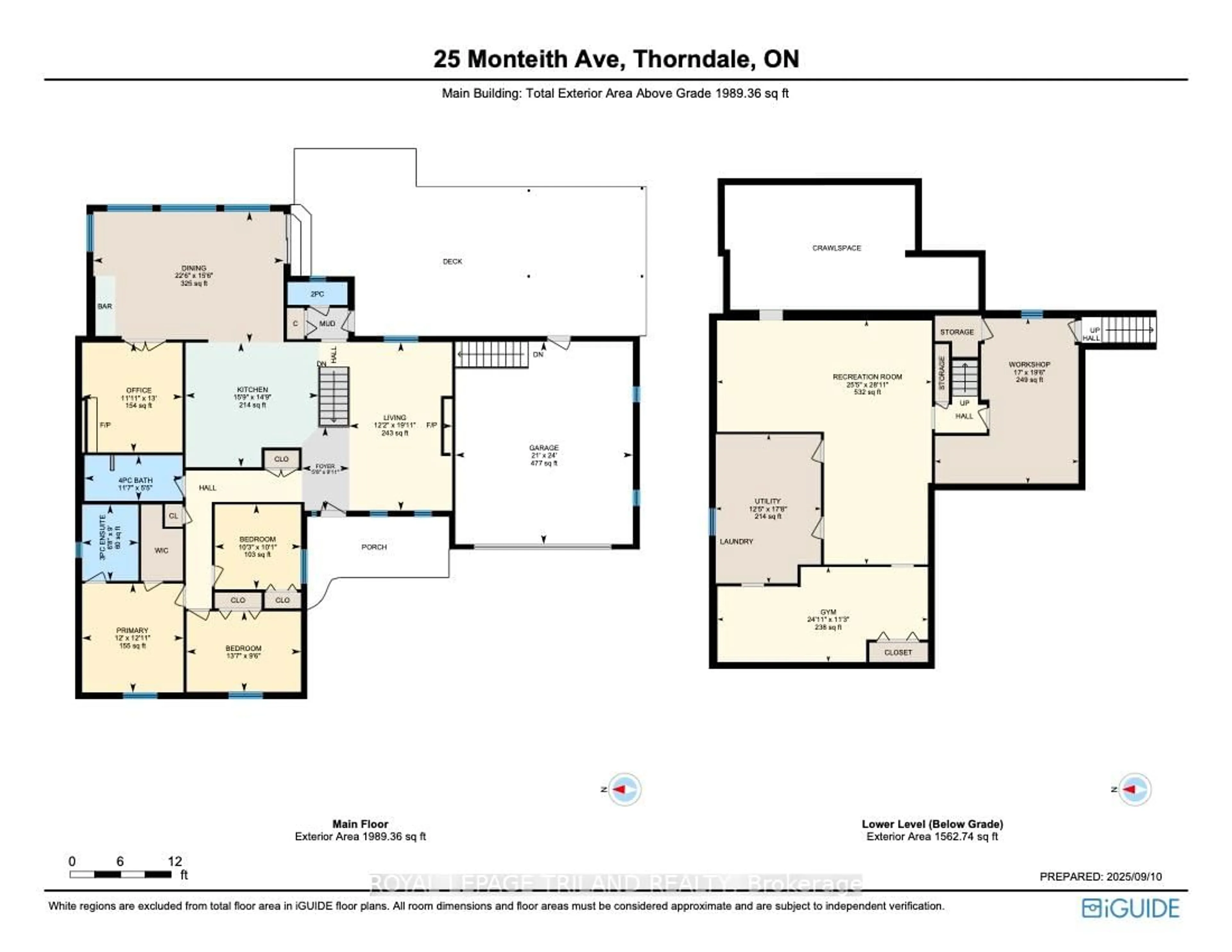 Floor plan for 25 MONTEITH Ave, Thames Centre Ontario N0M 2P0
