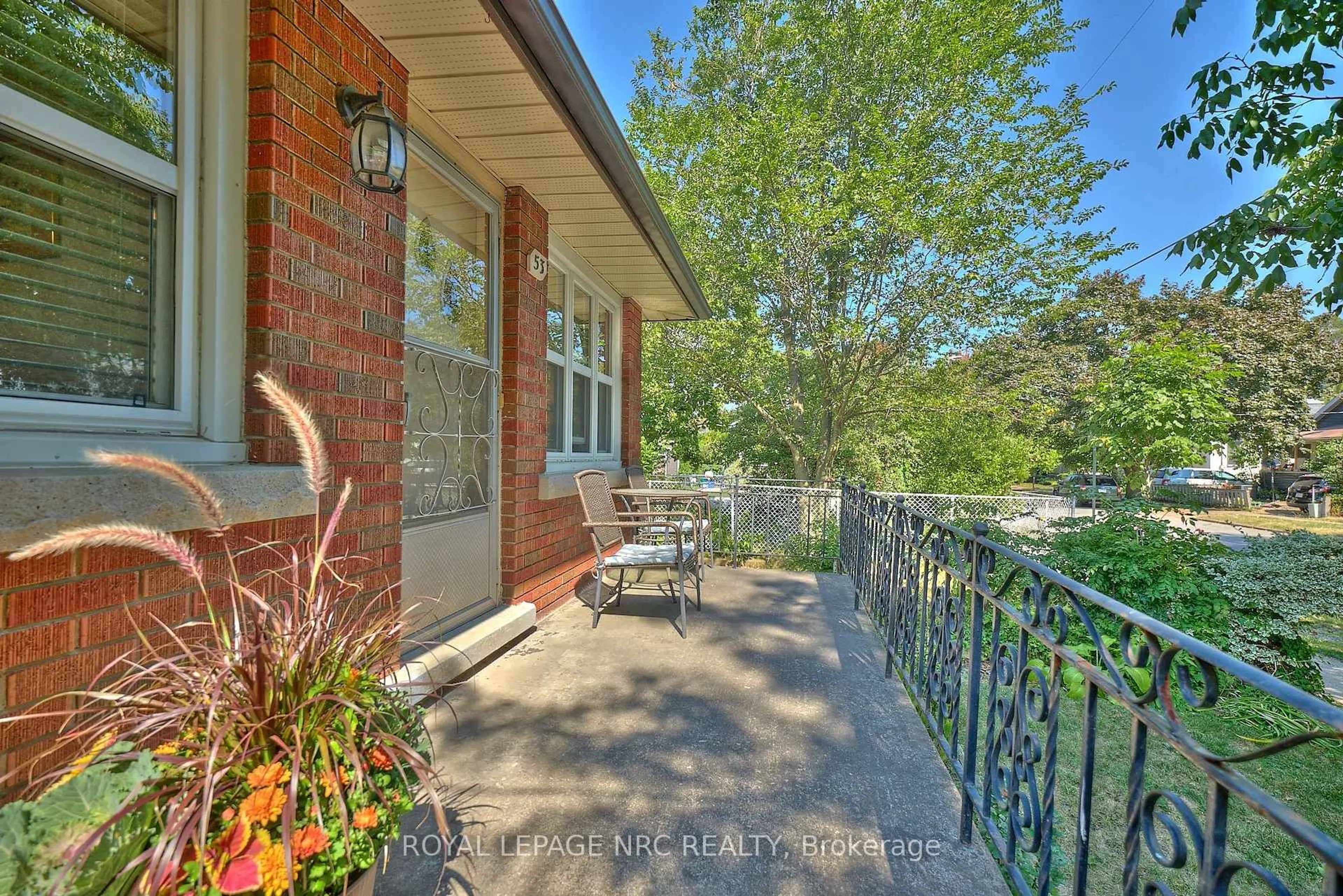 Patio, water/lake/river/ocean view for 53 Concord Ave, St. Catharines Ontario L2M 5N7