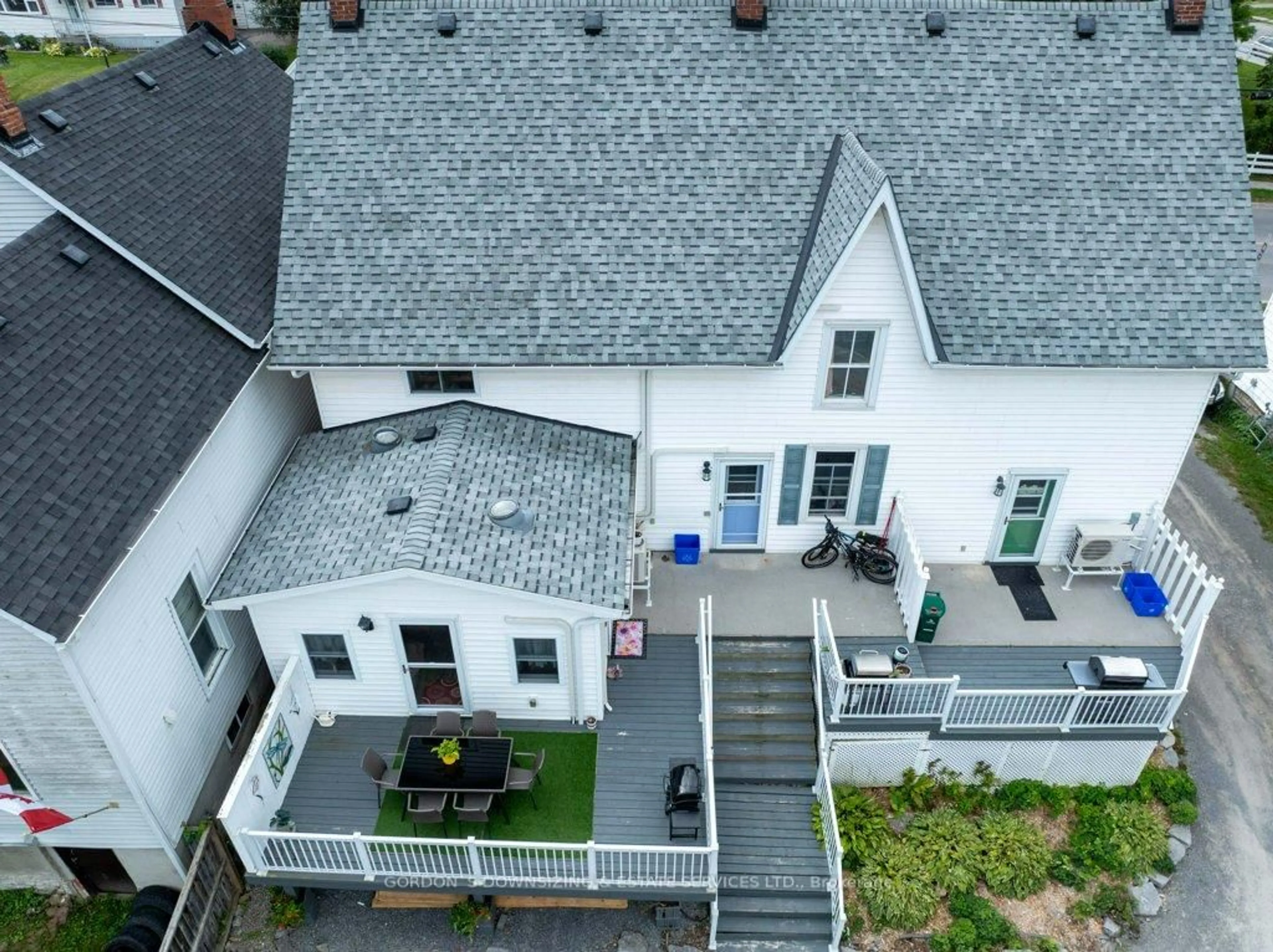 A pic from outside/outdoor area/front of a property/back of a property/a pic from drone, unknown for 83 Union St, Prince Edward County Ontario K0K 2T0