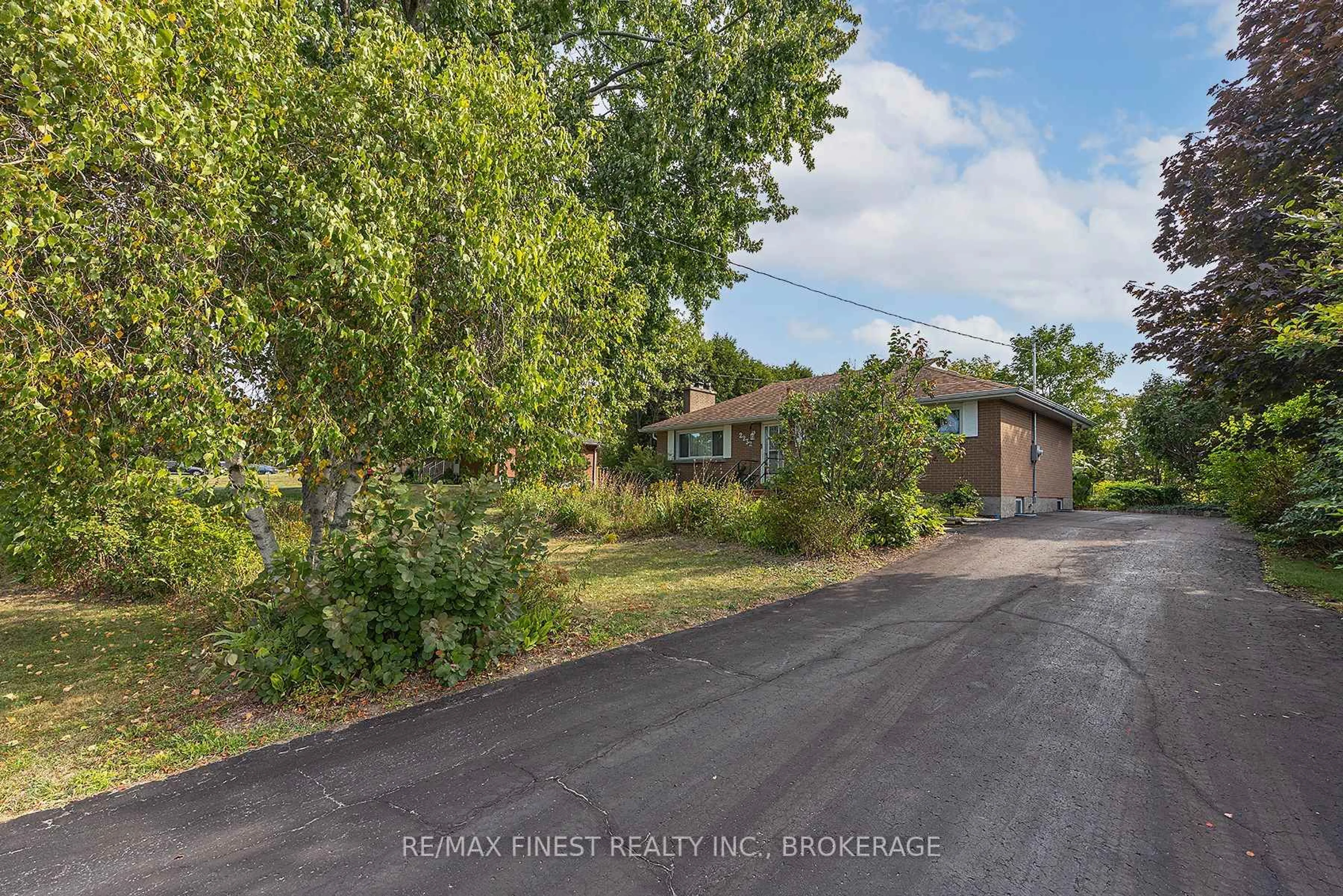 A pic from outside/outdoor area/front of a property/back of a property/a pic from drone, street for 2232 Mckendry Rd, Kingston Ontario K0H 1S0