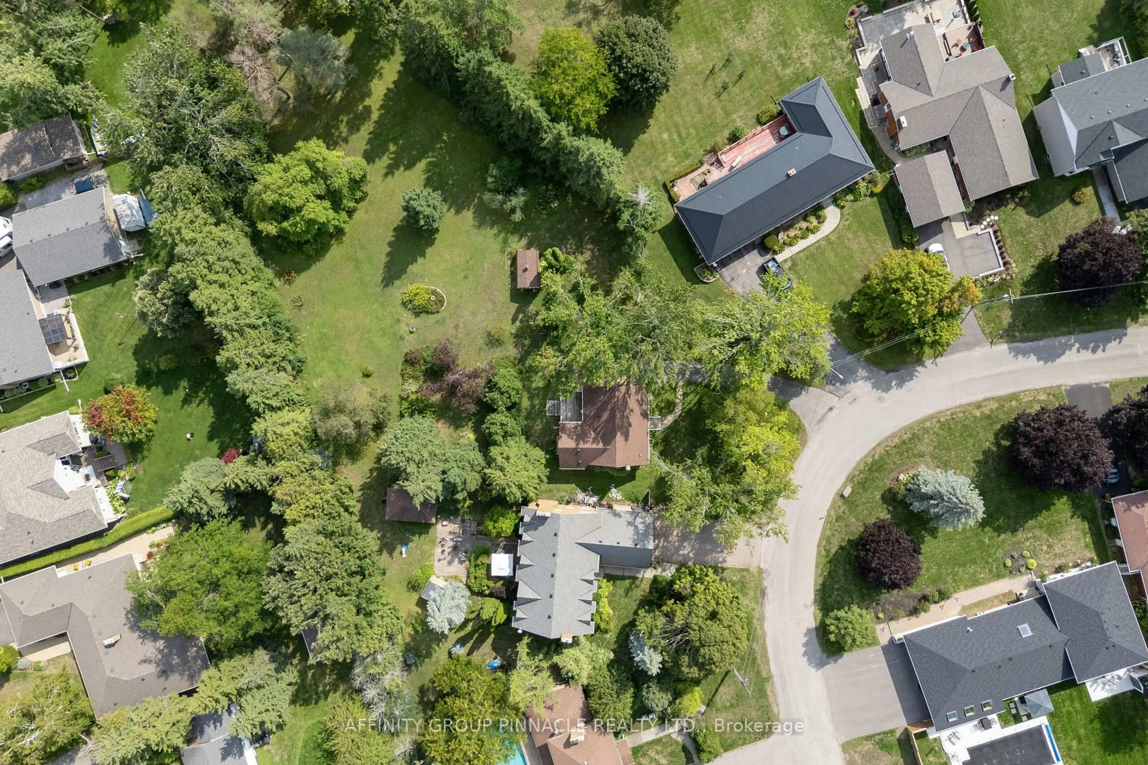 A pic from outside/outdoor area/front of a property/back of a property/a pic from drone, unknown for 17 Richard Ave, Kawartha Lakes Ontario K9V 5H4