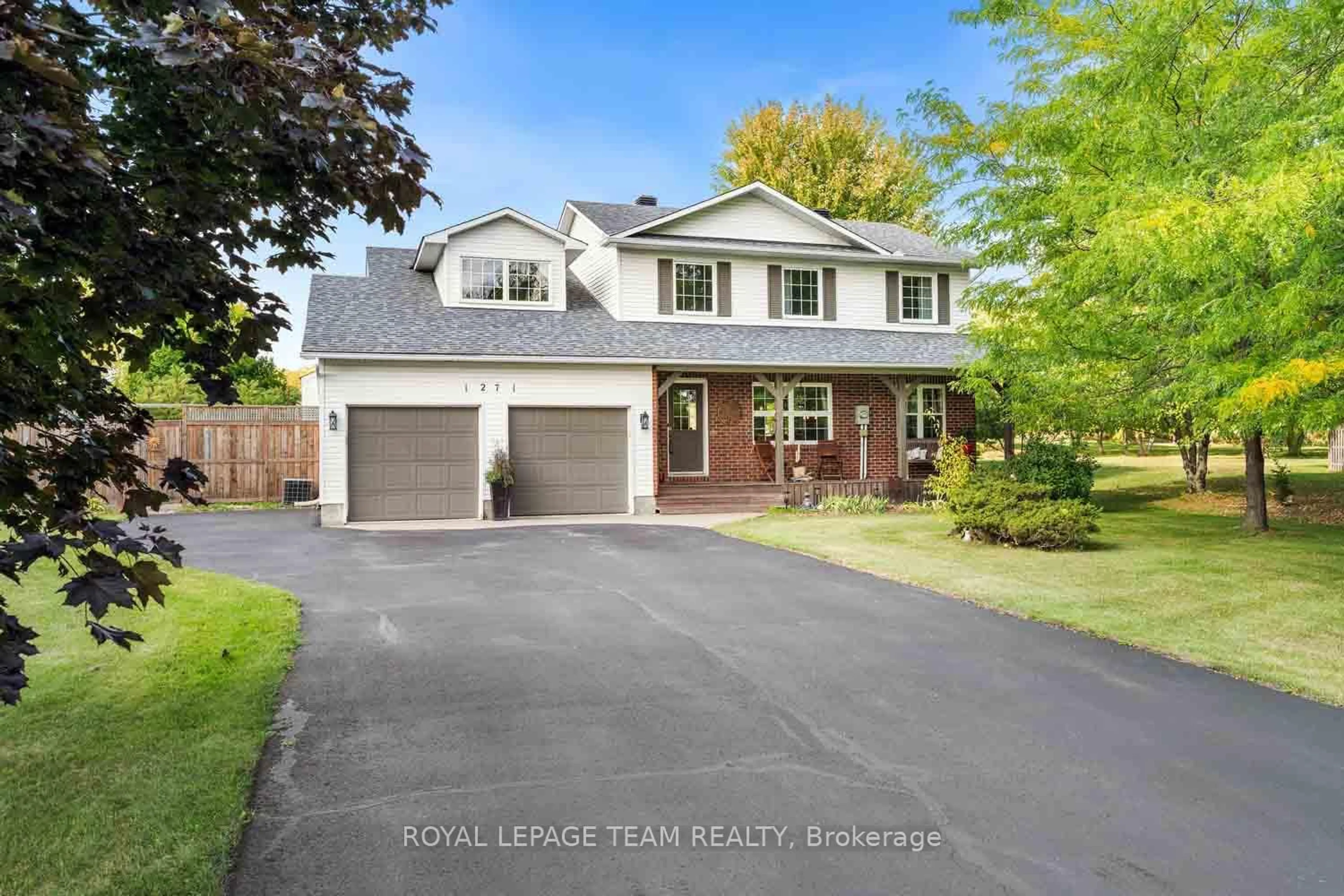 Home with brick exterior material, street for 1271 COLLIER Cres, Ottawa Ontario K4P 1C1