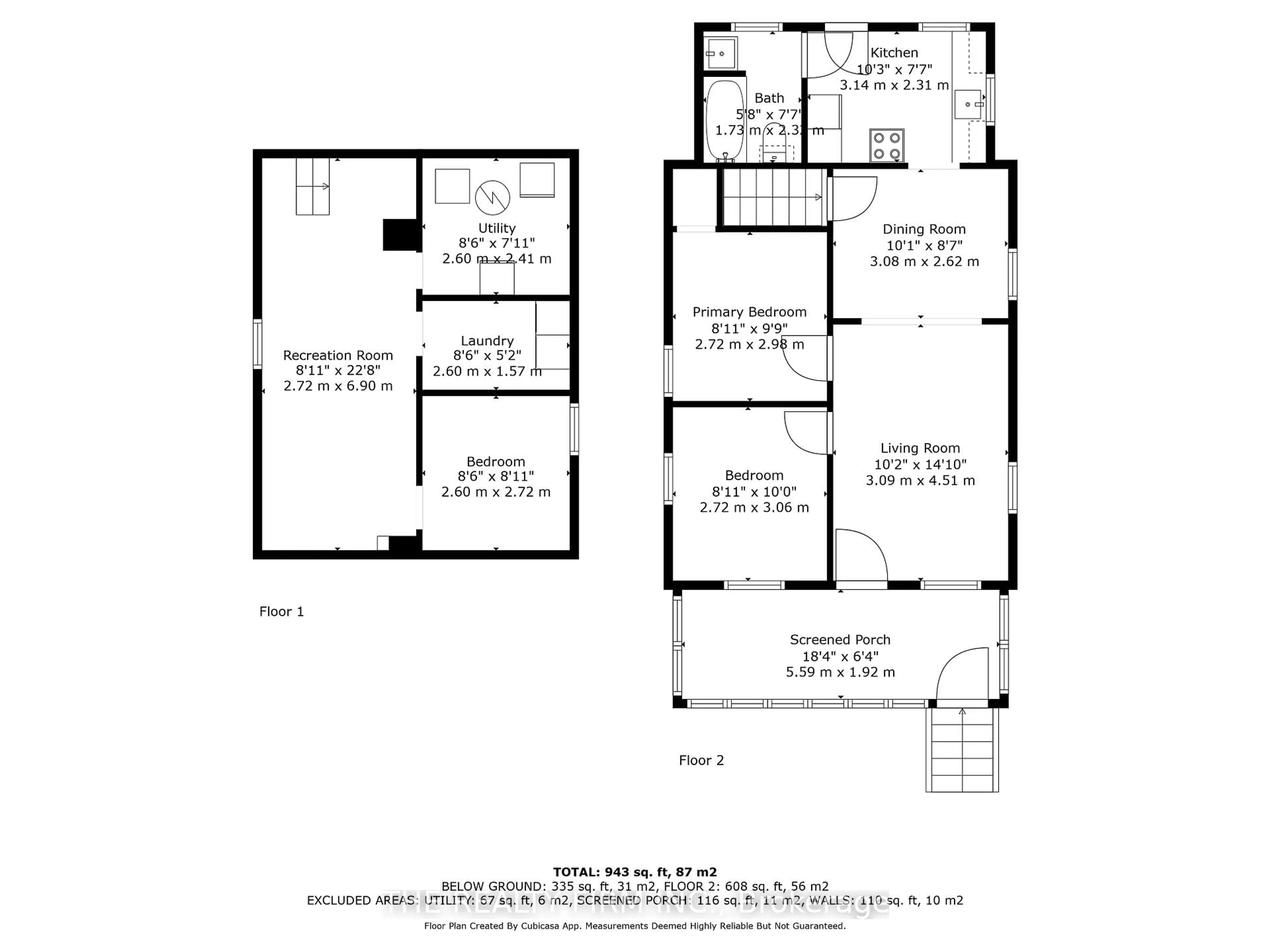 Floor plan for 166 Giles St, London East Ontario N5Z 2W1