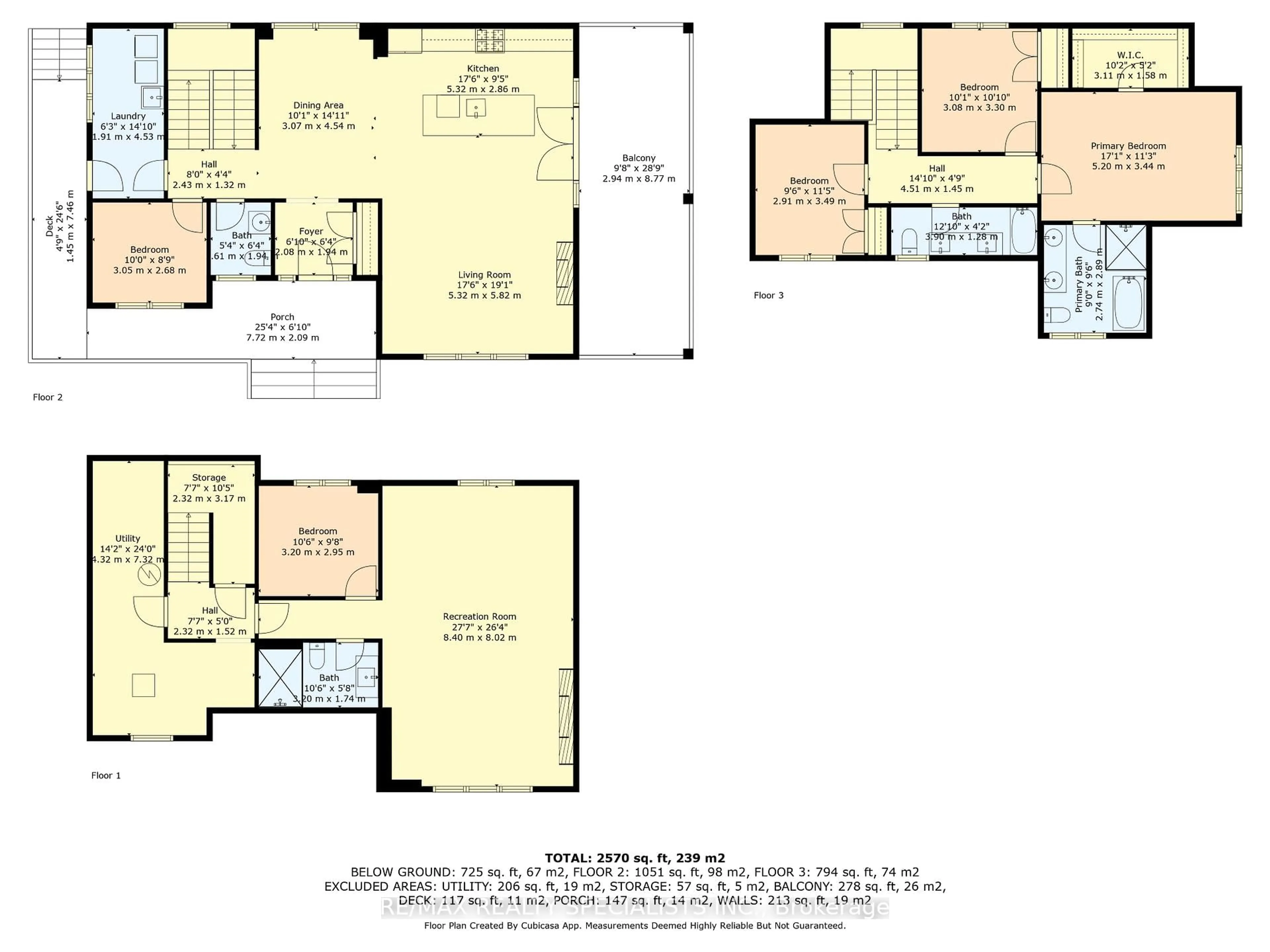 Floor plan for 150 Courtland St, Blue Mountains Ontario L9Y 5L7