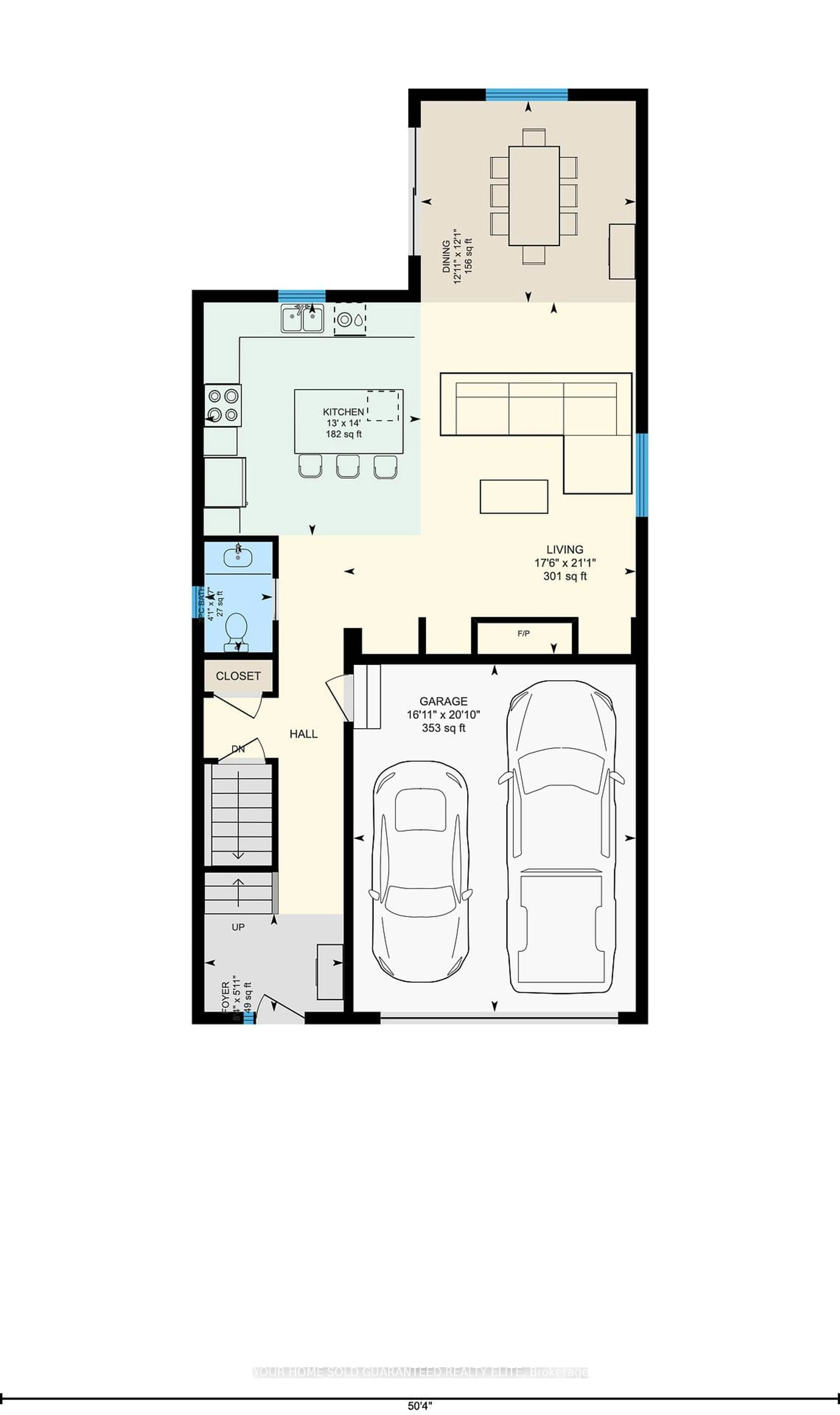 Floor plan for 20 Prospect Ave, St. Catharines Ontario L2M 5K1
