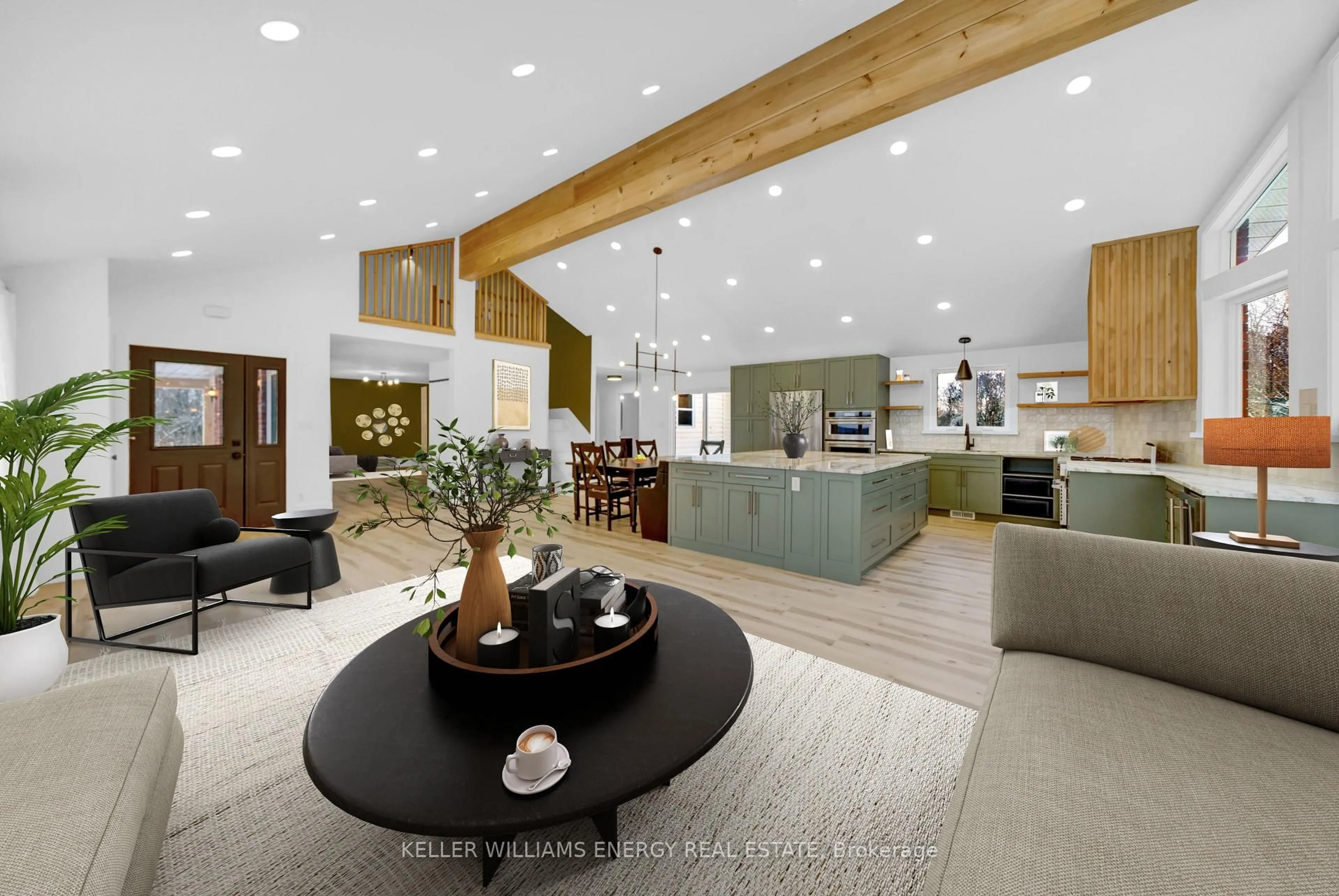 Open concept kitchen, unknown for 30 Oram Rd, Prince Edward County Ontario K0K 1G0