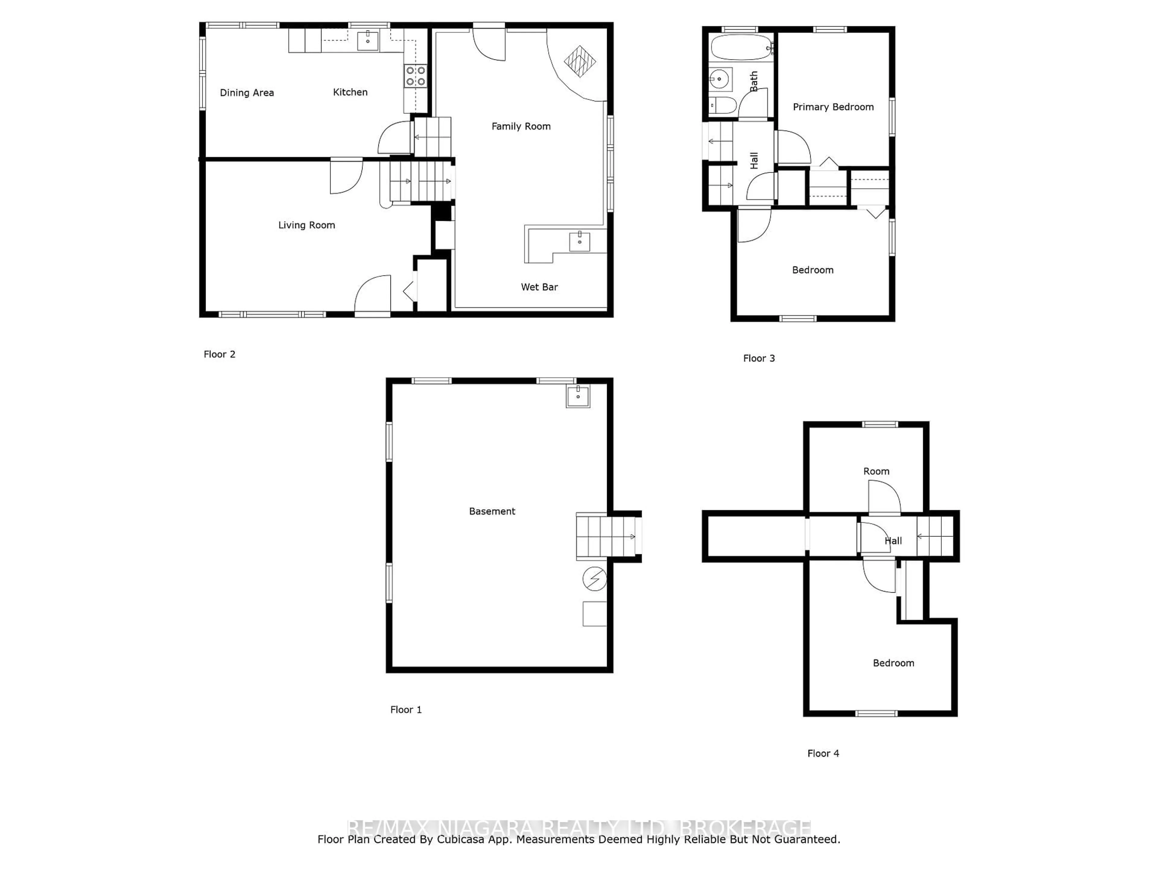 Floor plan for 6304 Maranda St, Niagara Falls Ontario L2G 1Z7