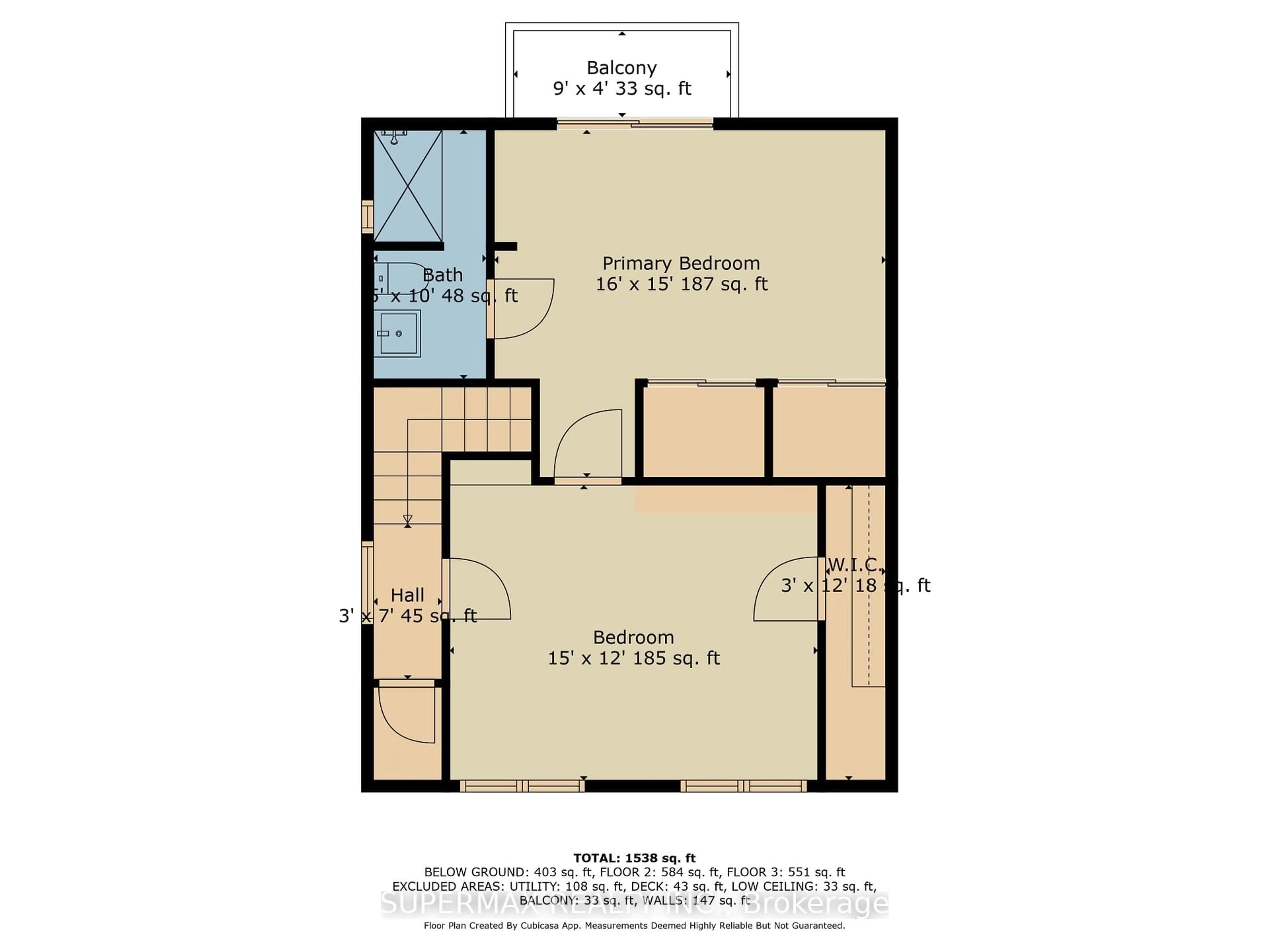 Floor plan for 156 Brisbin St, London East Ontario N5Z 2M1
