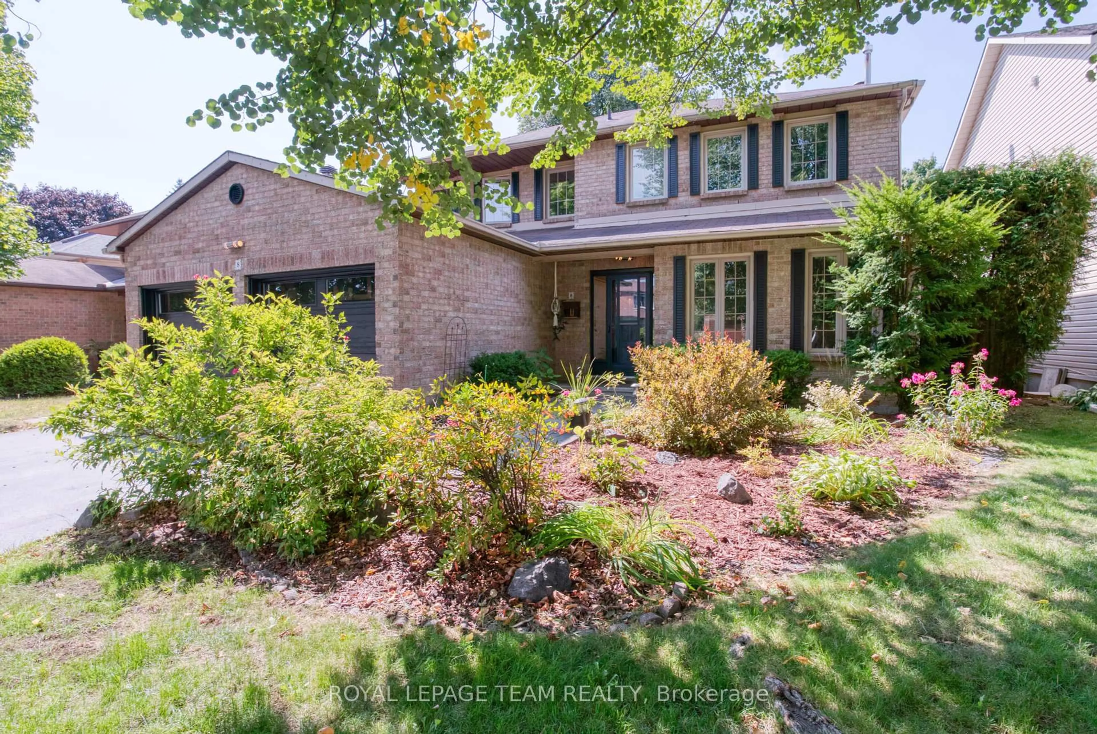 Home with brick exterior material, street for 8 Huntsman Cres, Kanata Ontario K2M 1J2