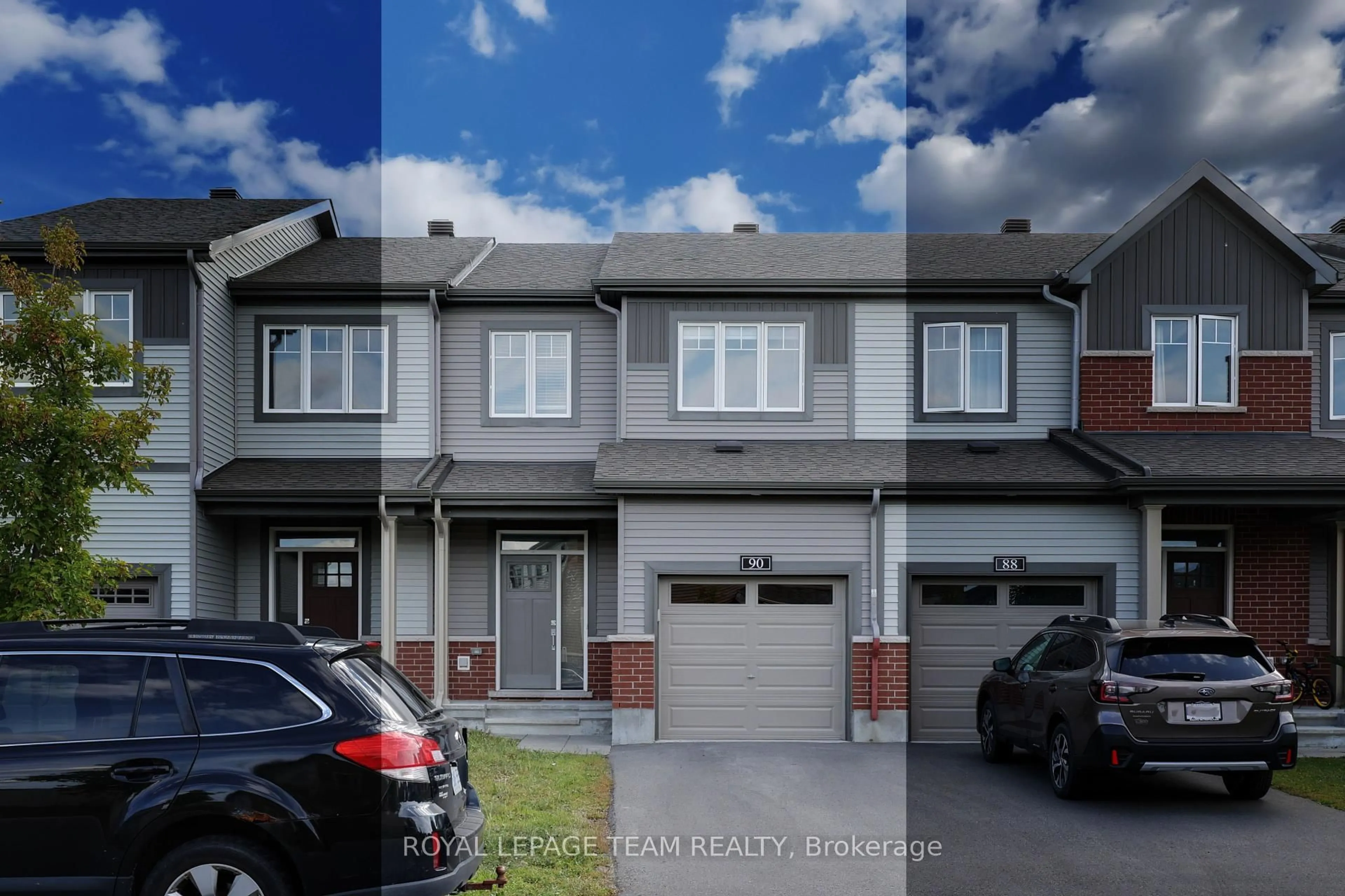 A pic from outside/outdoor area/front of a property/back of a property/a pic from drone, street for 90 Natare Pl, Ottawa Ontario K2T 0P2