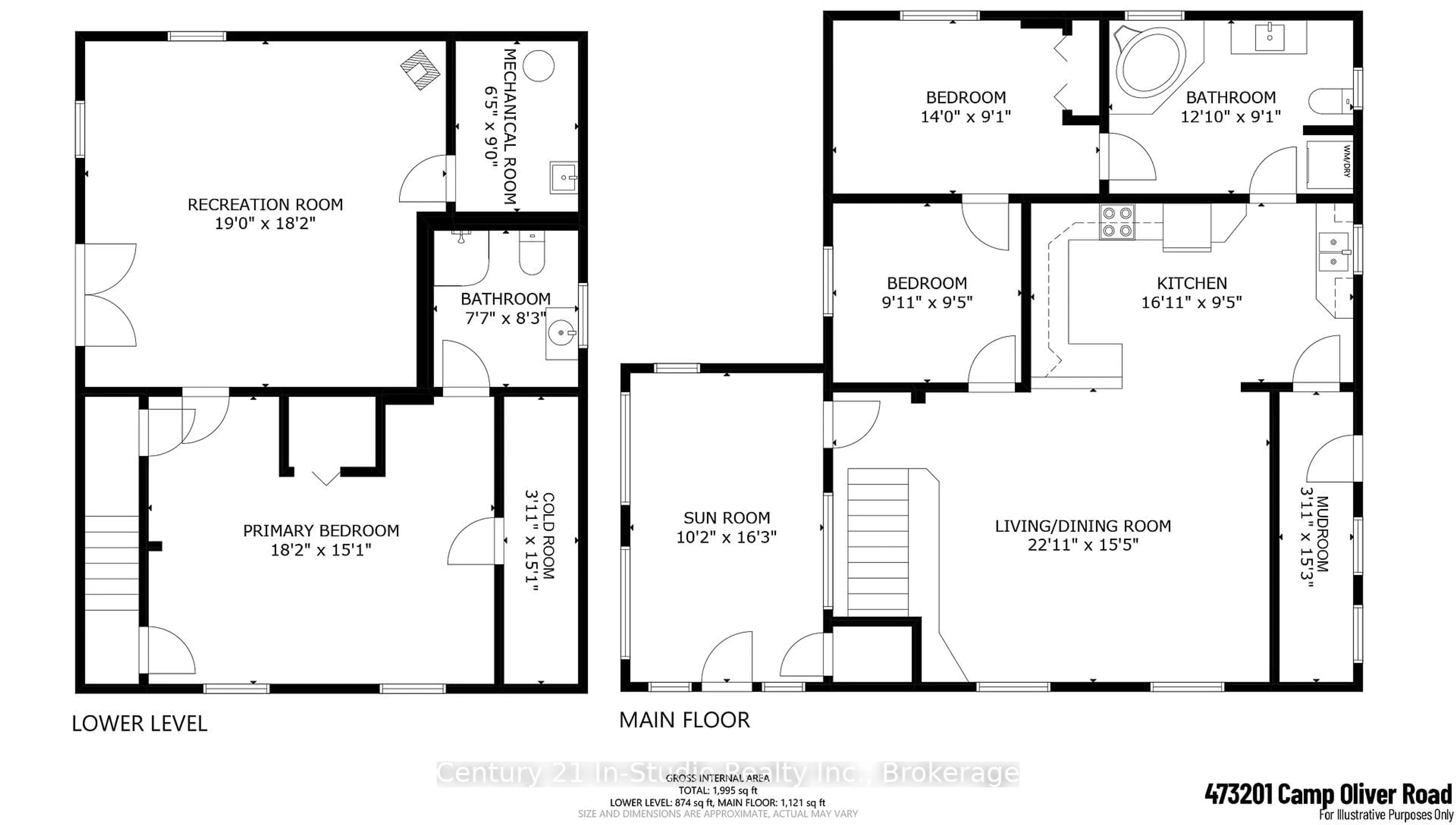 Floor plan for 473201 Camp Oliver Rd, West Grey Ontario N0C 1K0