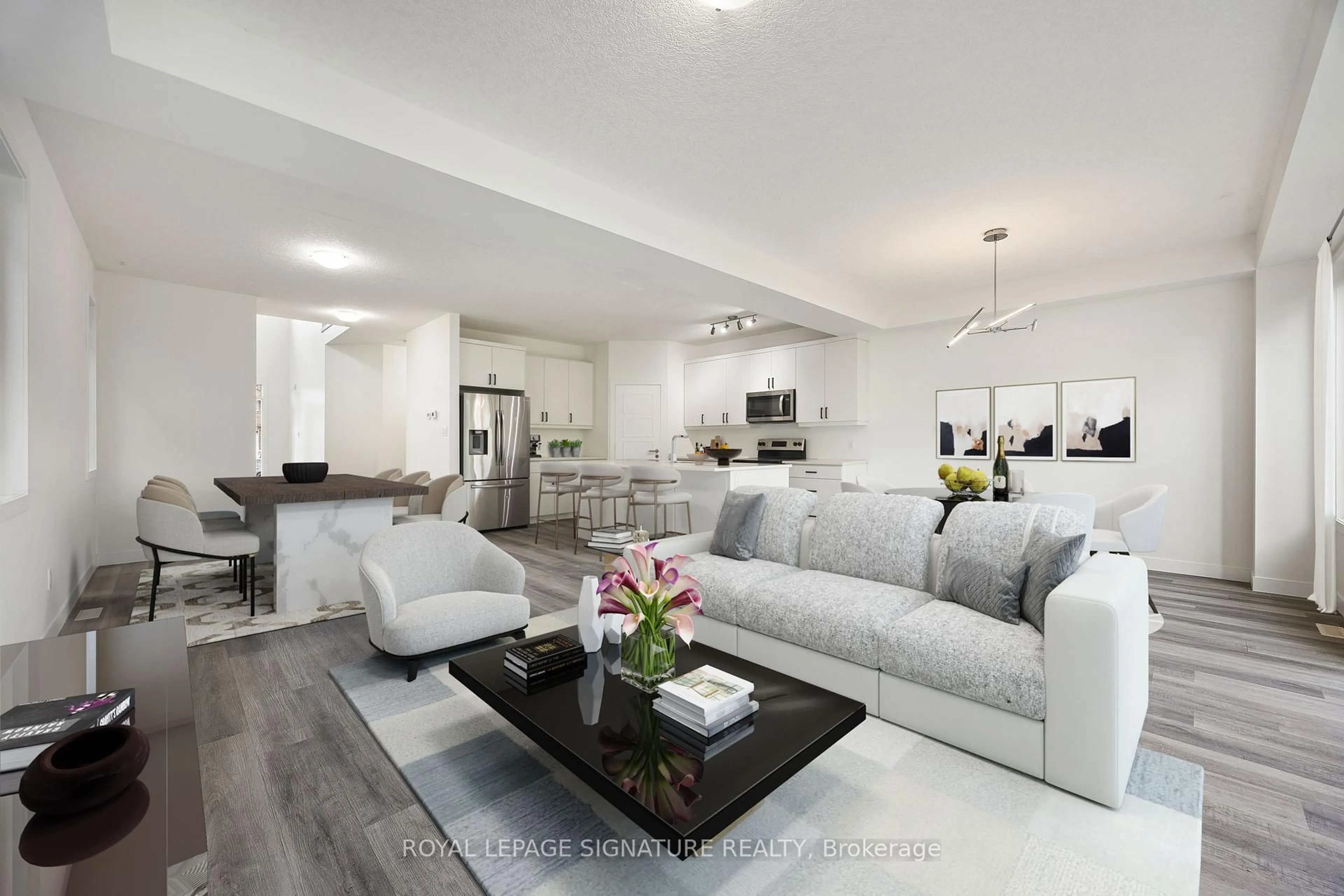 Living room with furniture, unknown for 103 Marconi Crt, London East Ontario N5V 0C9